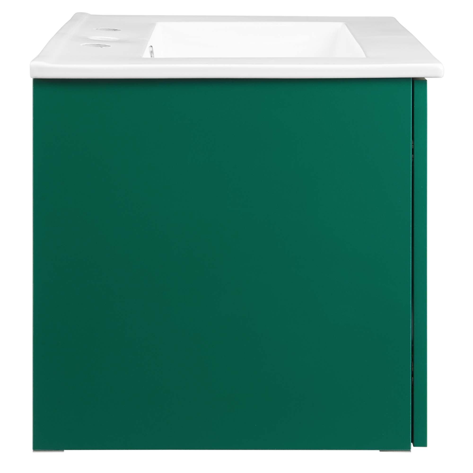 Maybelle Wall-Mount Bathroom Vanity Basin Included by Modway
