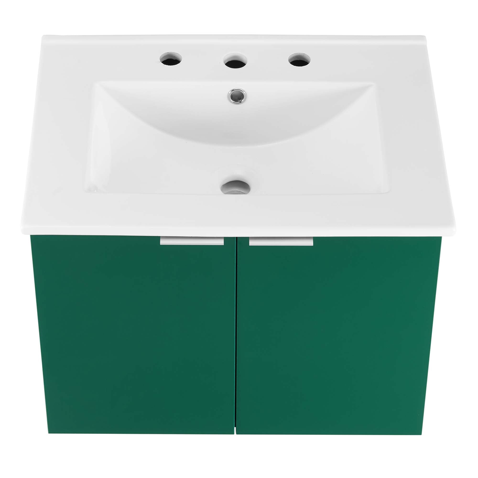 Maybelle Wall-Mount Bathroom Vanity Basin Included by Modway
