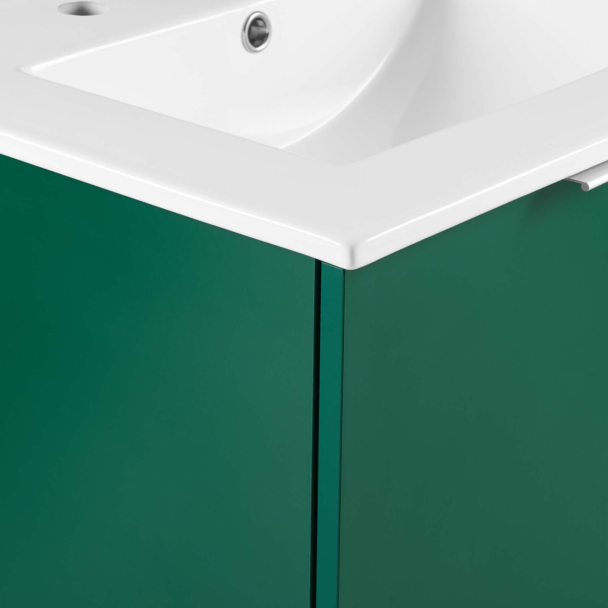 Maybelle Wall-Mount Bathroom Vanity Basin Included by Modway