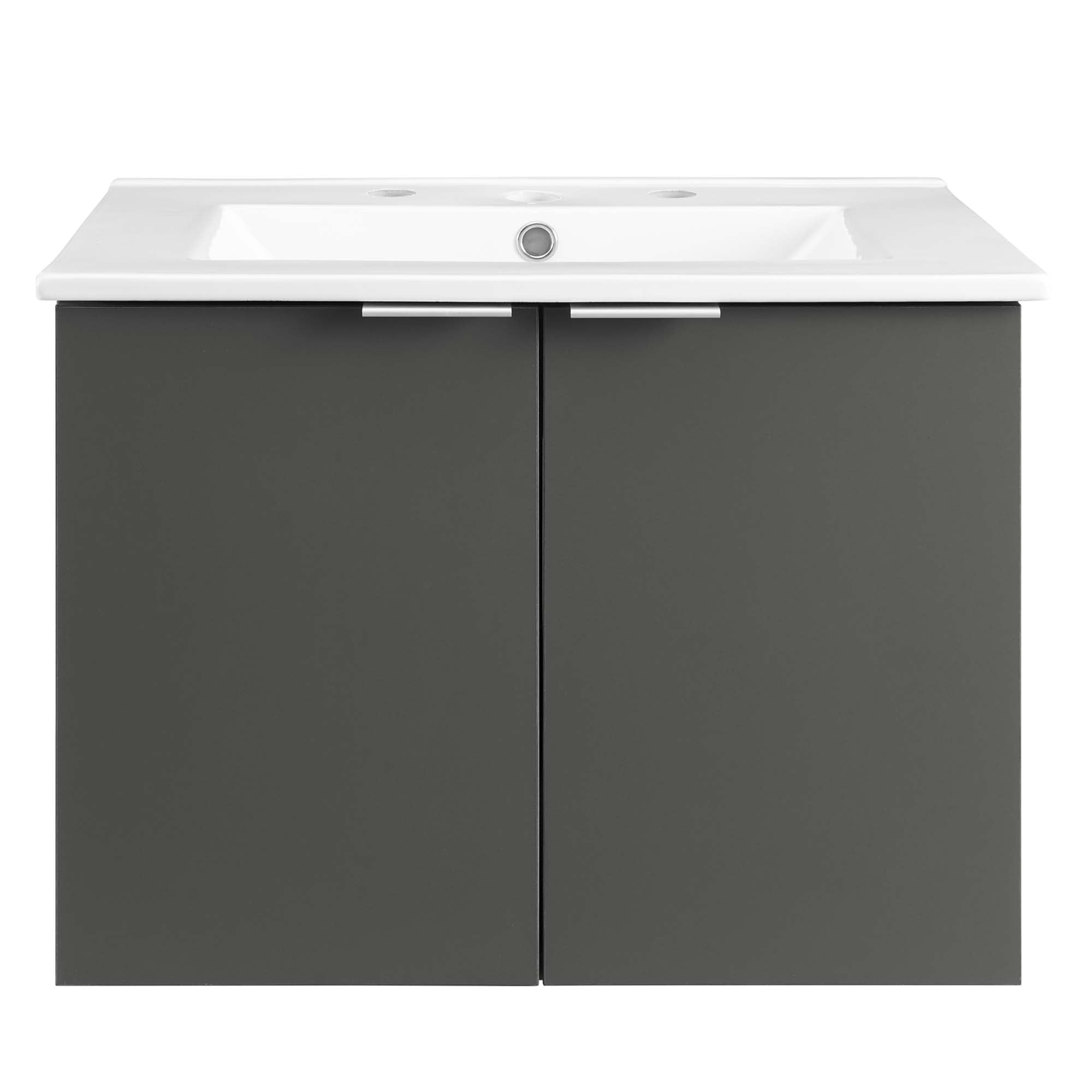 Maybelle Wall-Mount Bathroom Vanity Basin Included by Modway