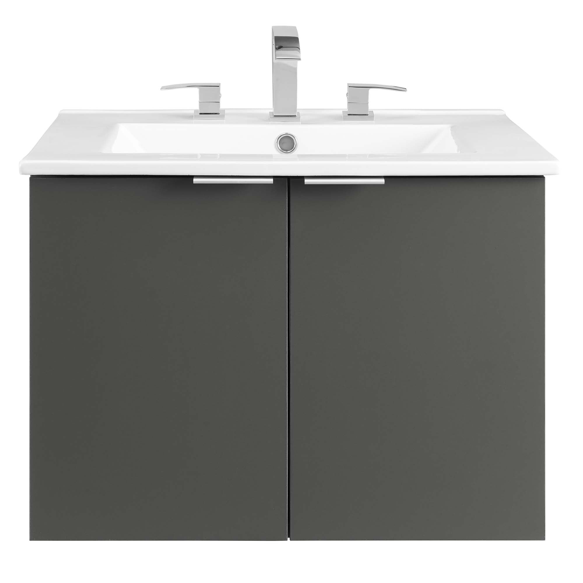 Maybelle Wall-Mount Bathroom Vanity Basin Included by Modway