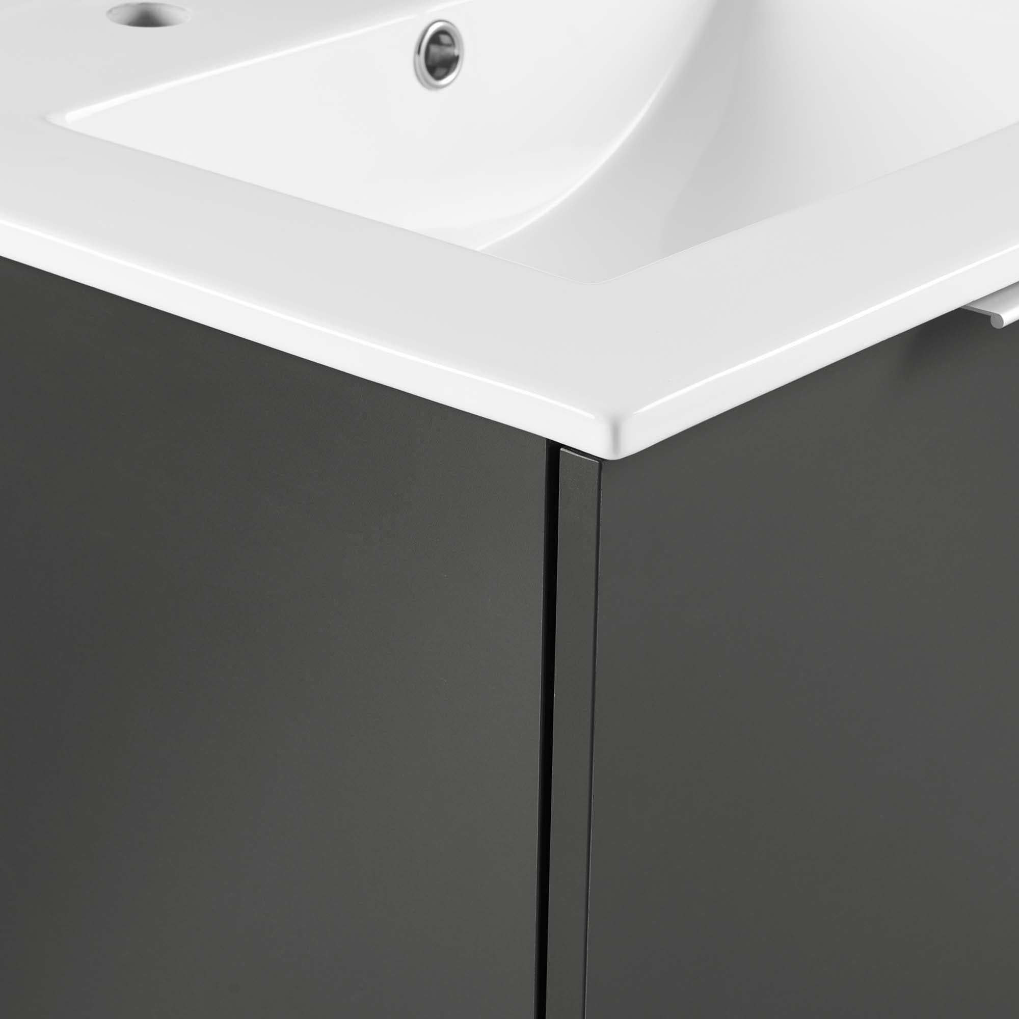 Maybelle Wall-Mount Bathroom Vanity Basin Included by Modway