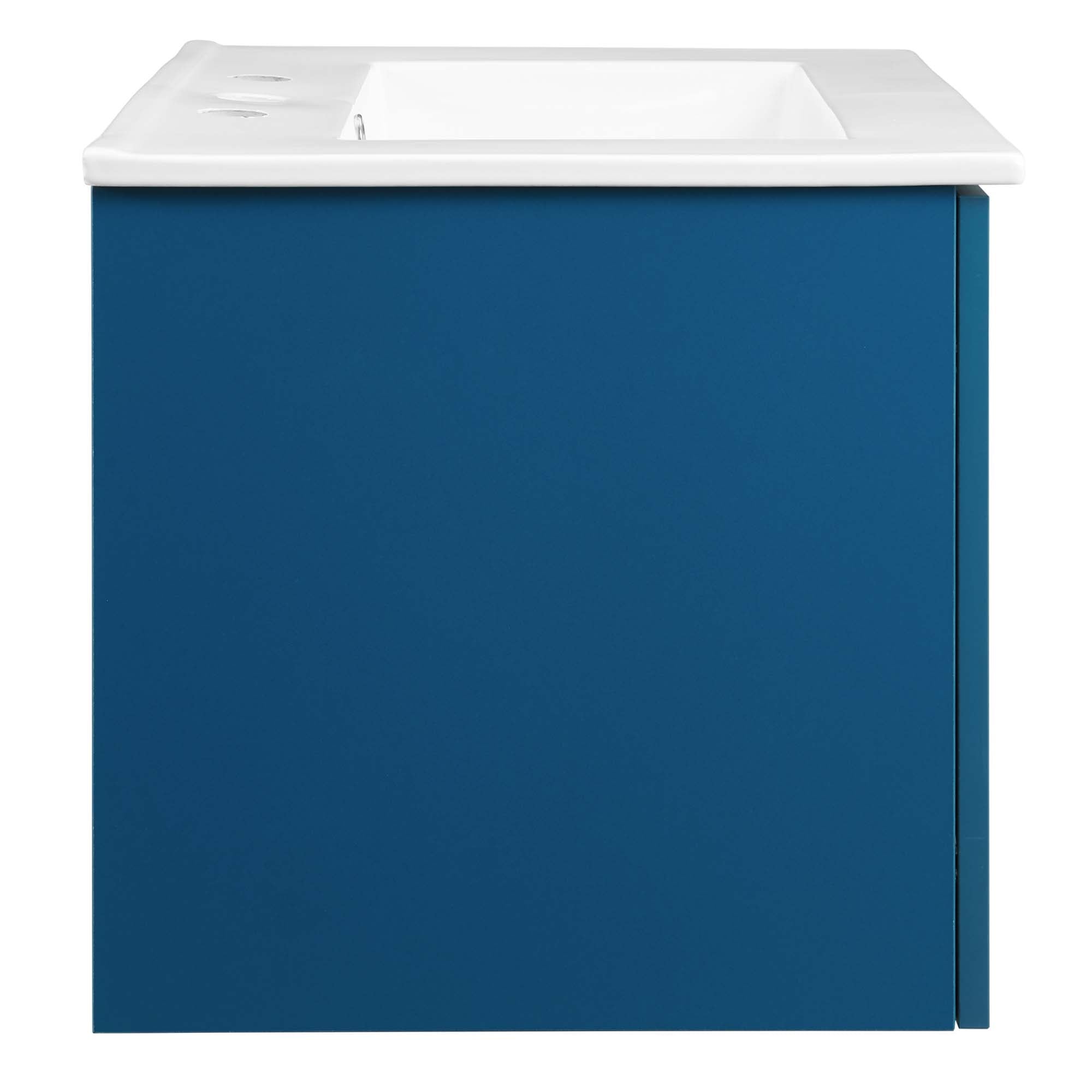 Maybelle Wall-Mount Bathroom Vanity Basin Included by Modway