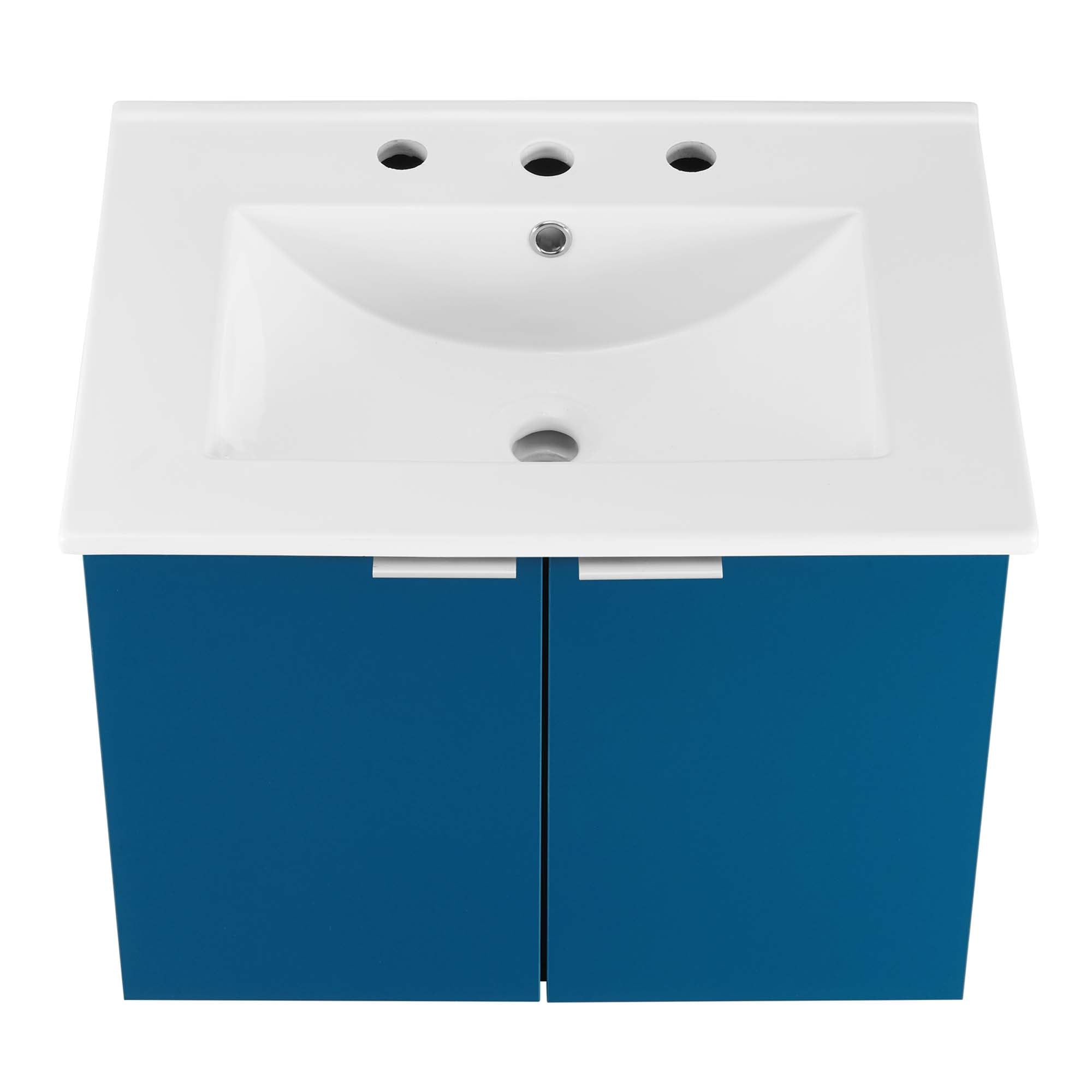 Maybelle Wall-Mount Bathroom Vanity Basin Included by Modway