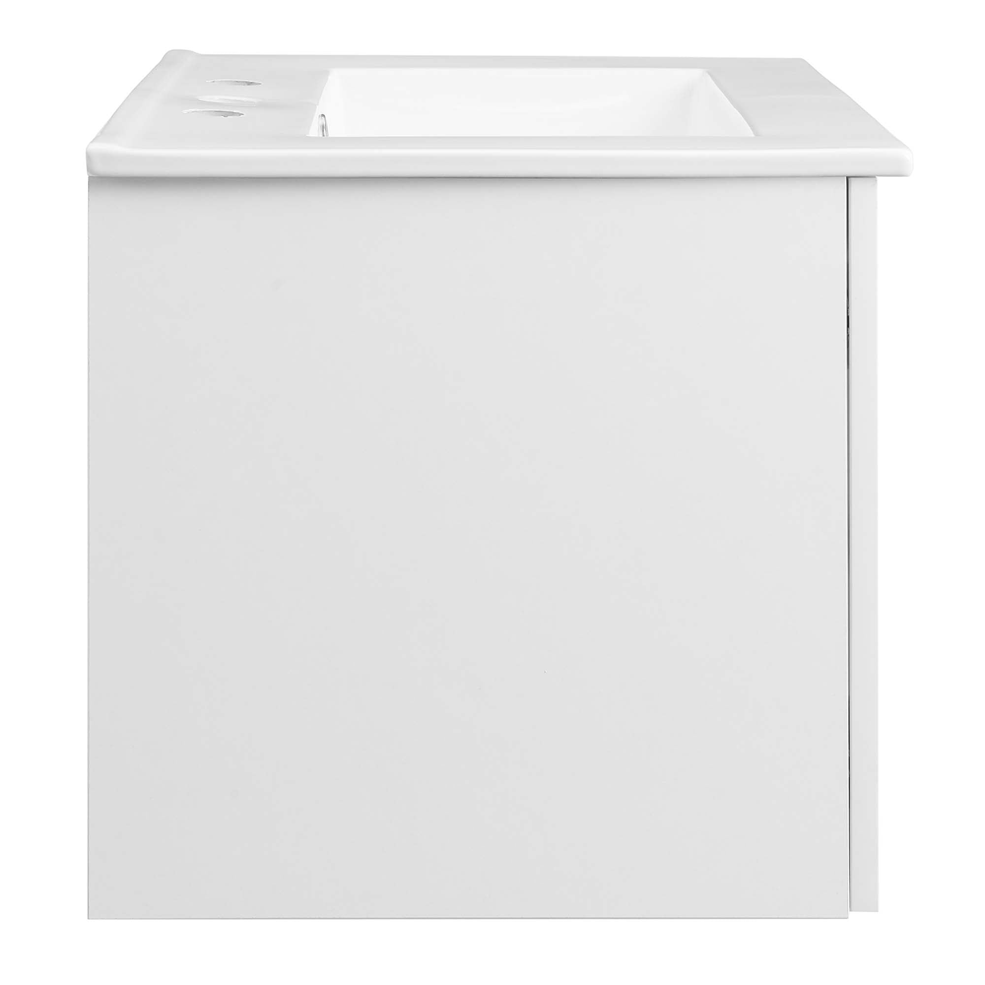 Maybelle Wall-Mount Bathroom Vanity Basin Included by Modway