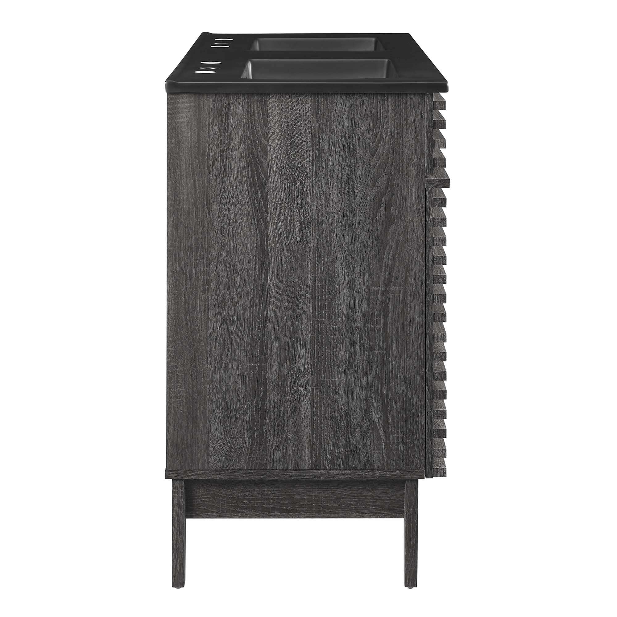 Render 48" Bathroom Vanity with Black Basin Included by Modway