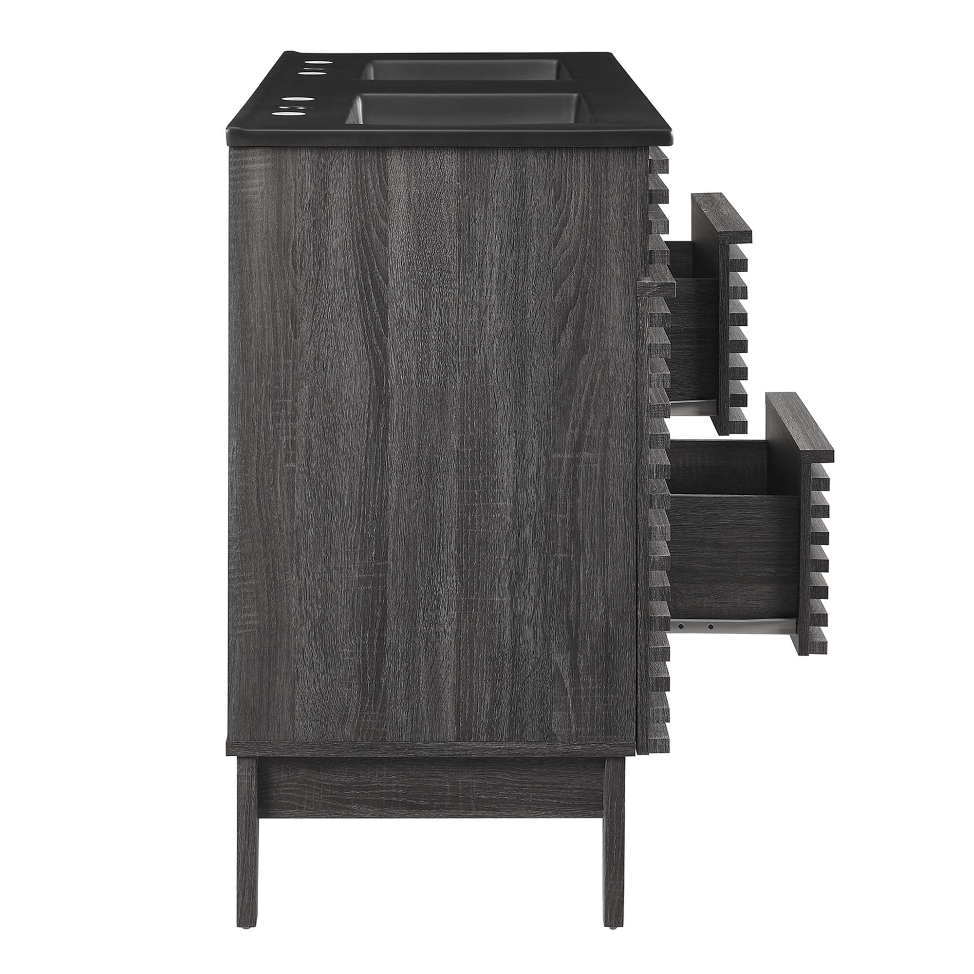 Render 48" Bathroom Vanity with Black Basin Included by Modway