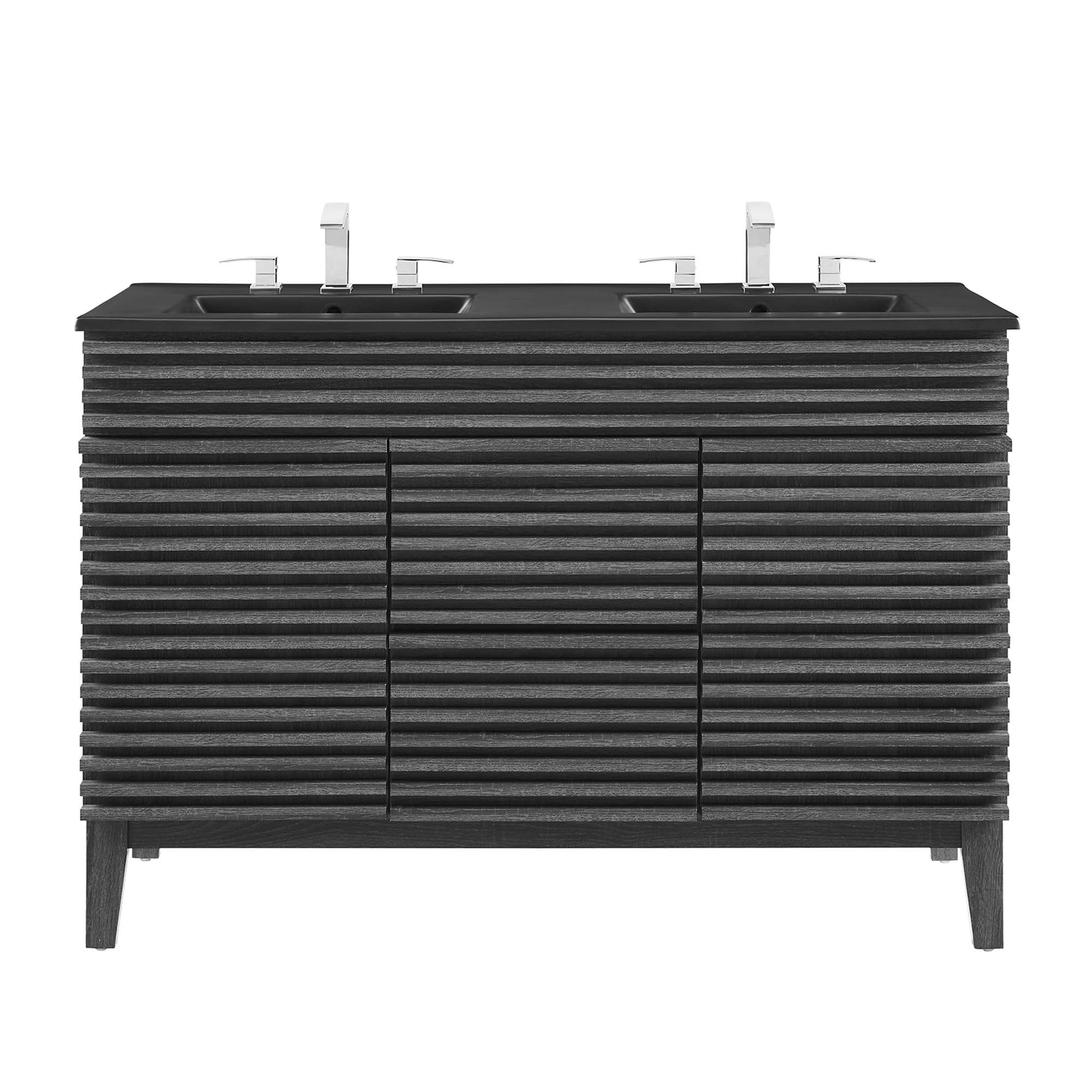 Render 48" Bathroom Vanity with Black Basin Included by Modway