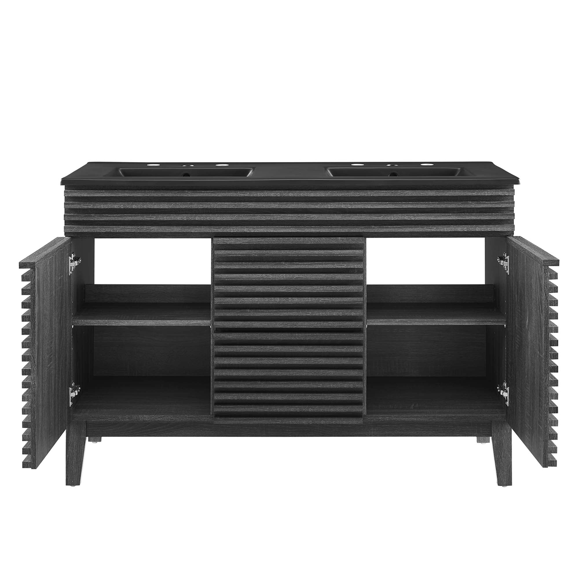 Render 48" Bathroom Vanity with Black Basin Included by Modway