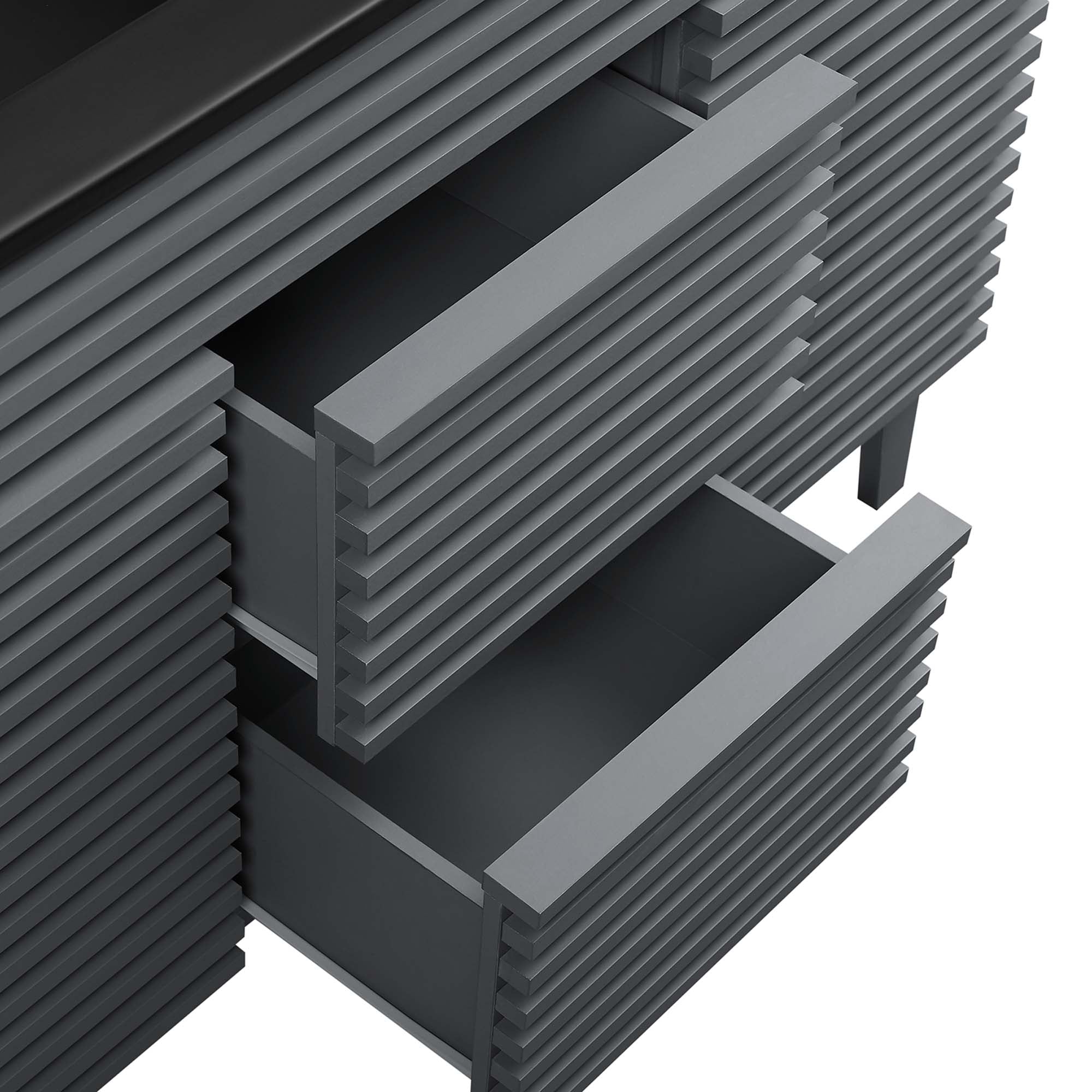 Render 48" Bathroom Vanity with Black Basin Included by Modway