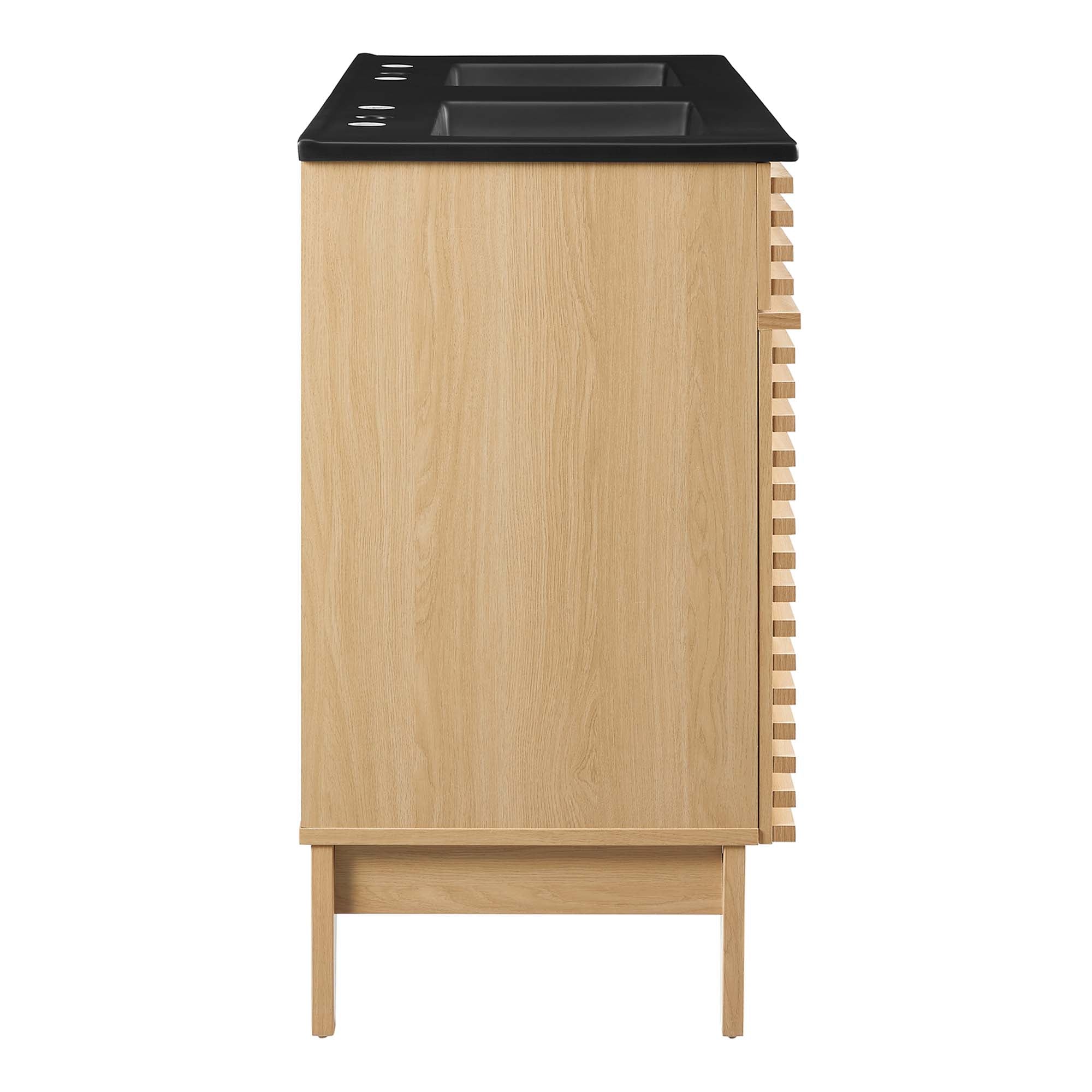 Render 48" Bathroom Vanity with Black Basin Included by Modway