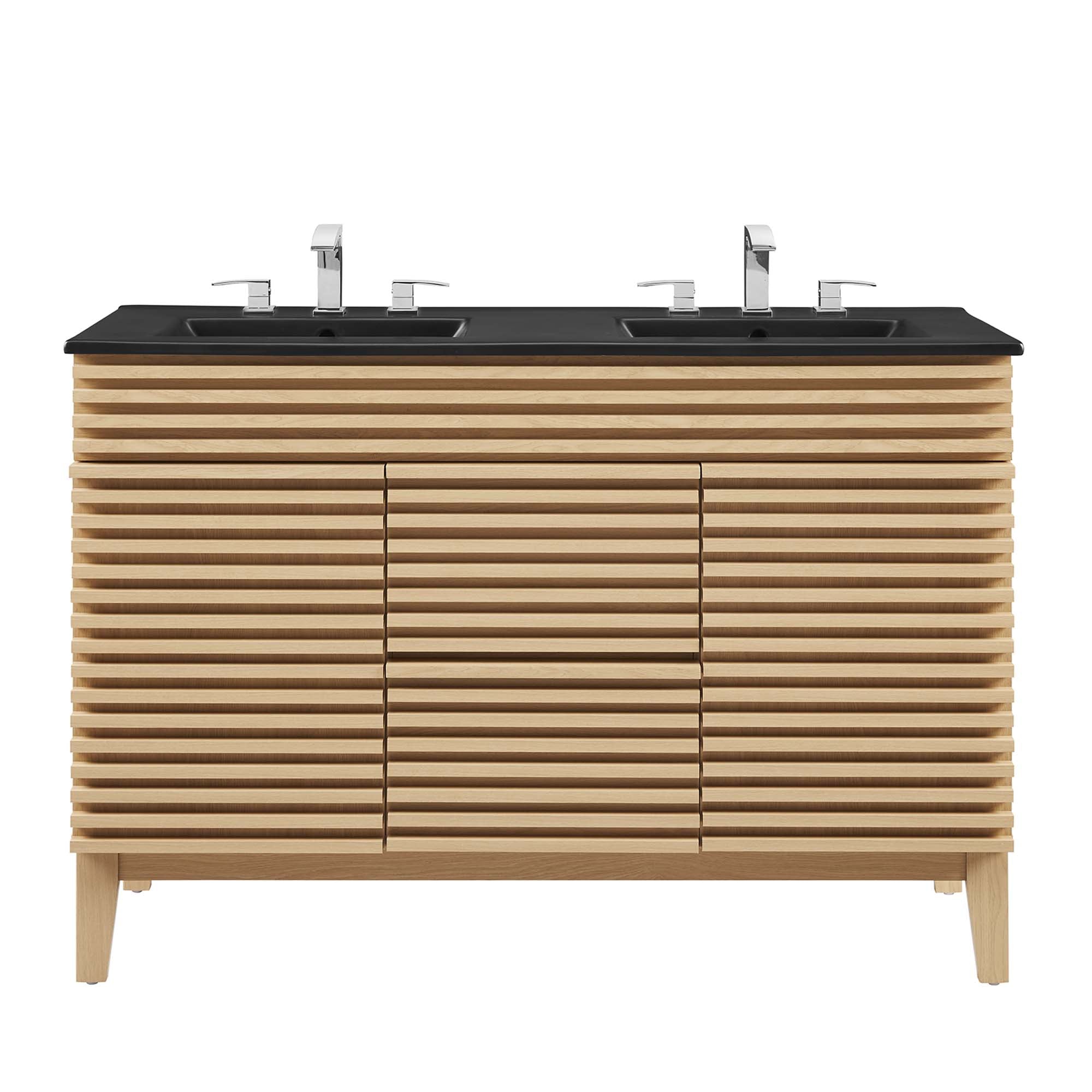 Render 48" Bathroom Vanity with Black Basin Included by Modway