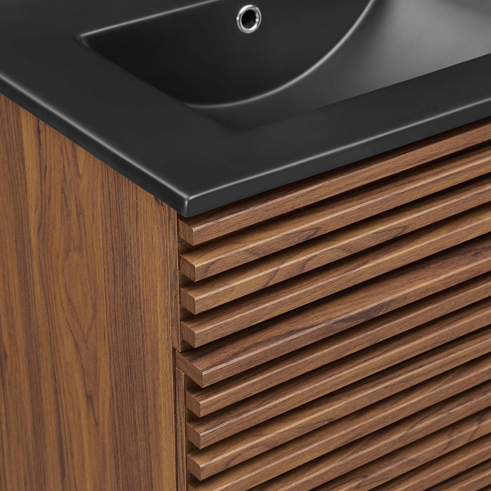 Render 48" Bathroom Vanity with Black Basin Included by Modway