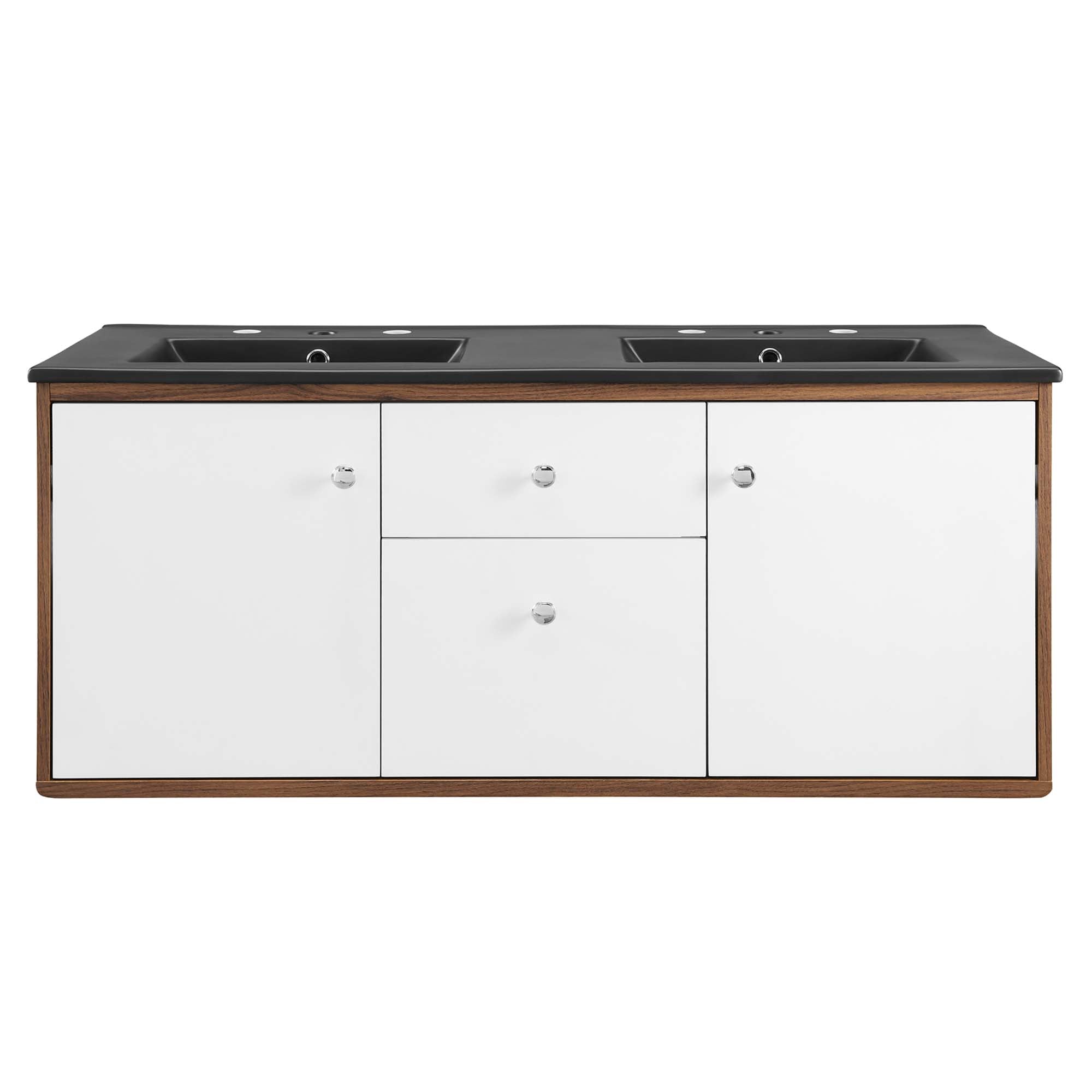 Transmit Wall-Mount Bathroom Vanity Basin Included by Modway