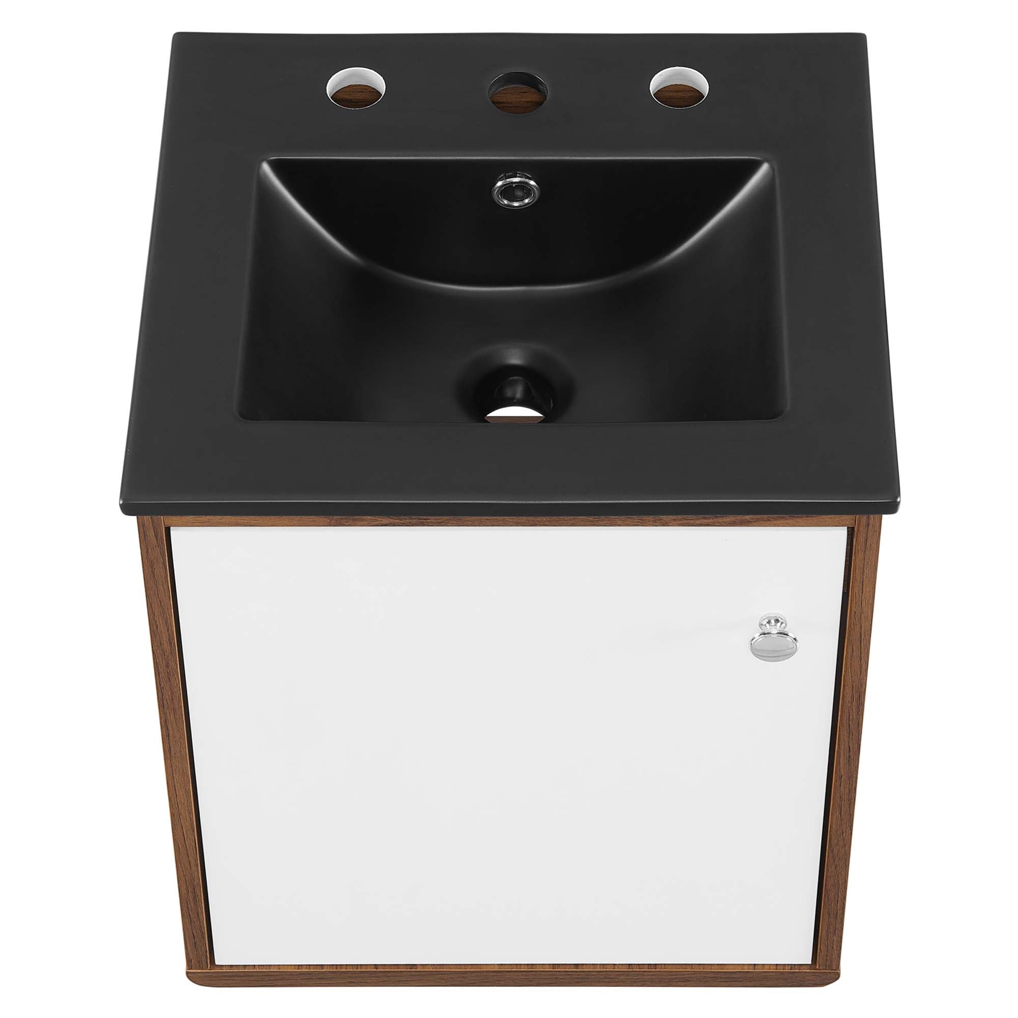 Transmit Wall-Mount Bathroom Vanity Basin Included by Modway