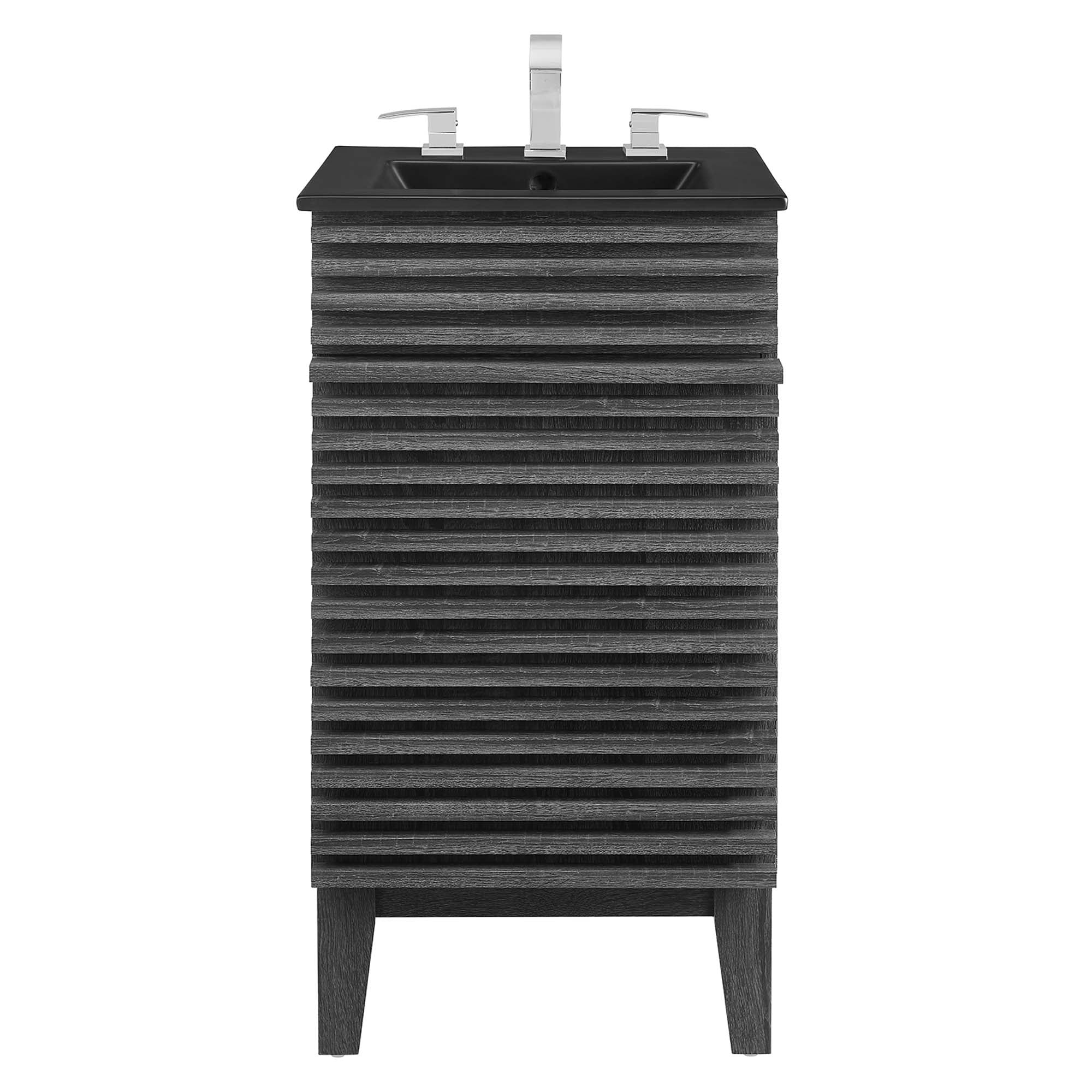 Render Bathroom Vanity with Black Basin Included by Modway