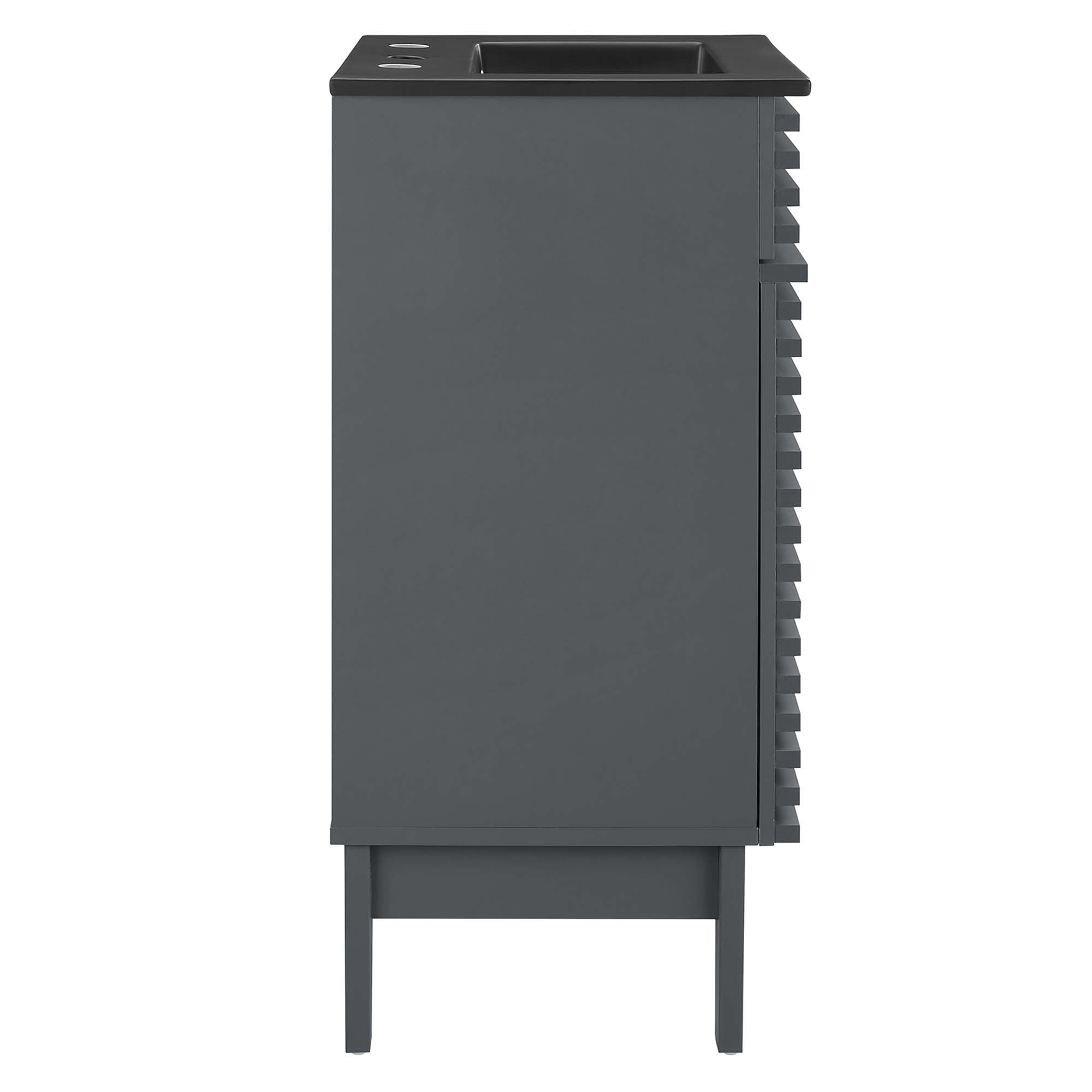Render Bathroom Vanity with Black Basin Included by Modway