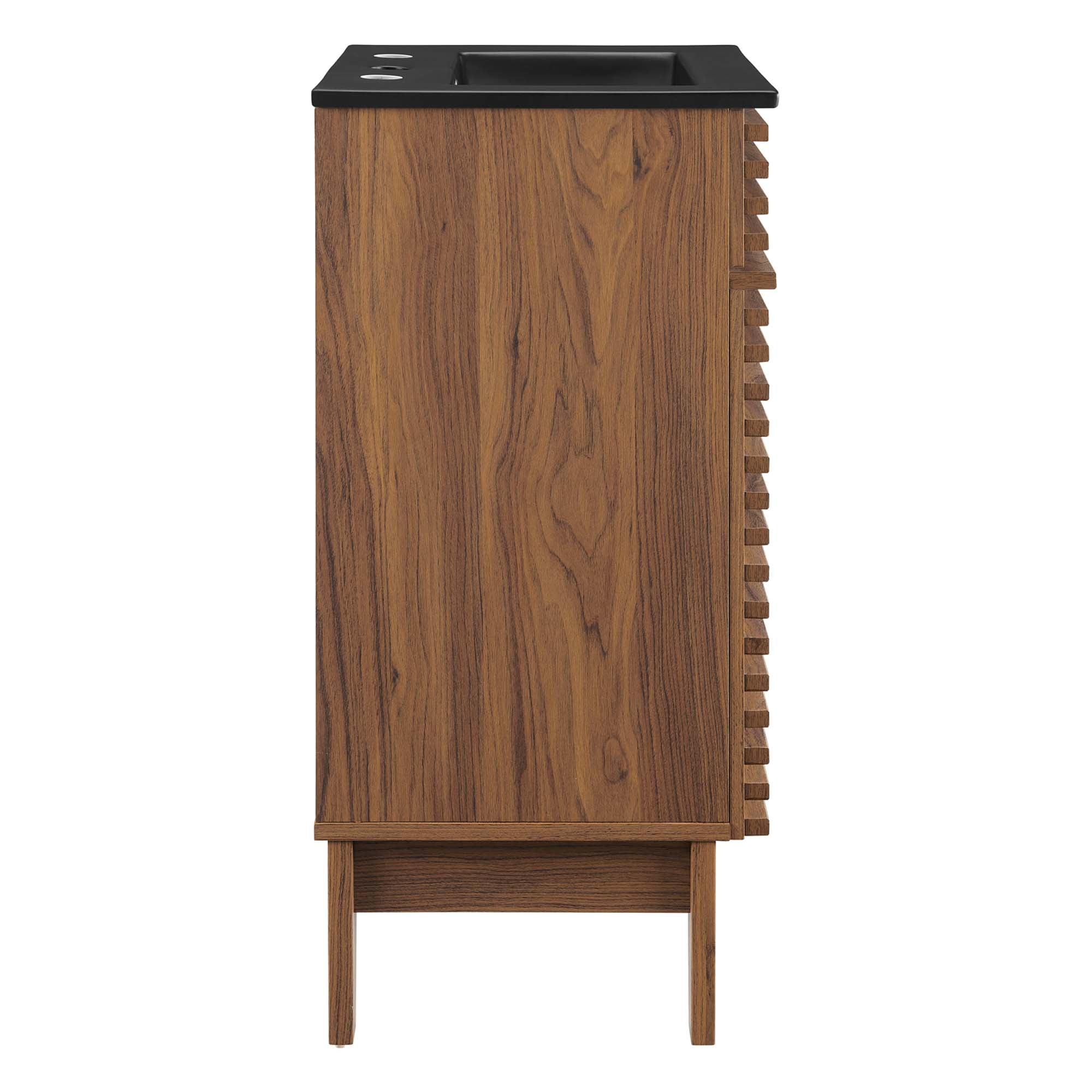 Render Bathroom Vanity with Black Basin Included by Modway
