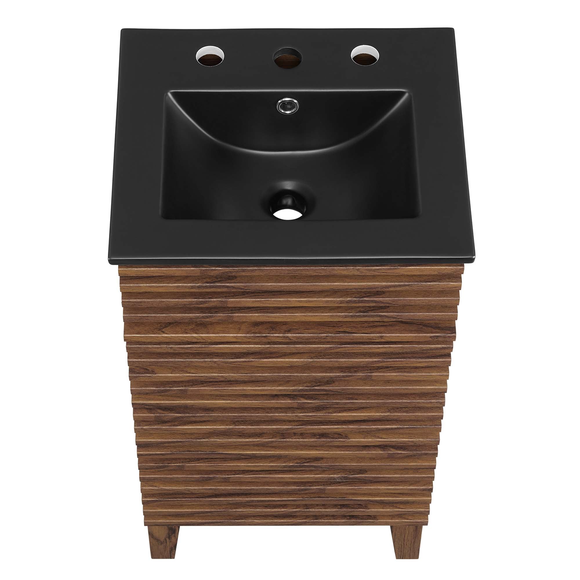 Render Bathroom Vanity with Black Basin Included by Modway