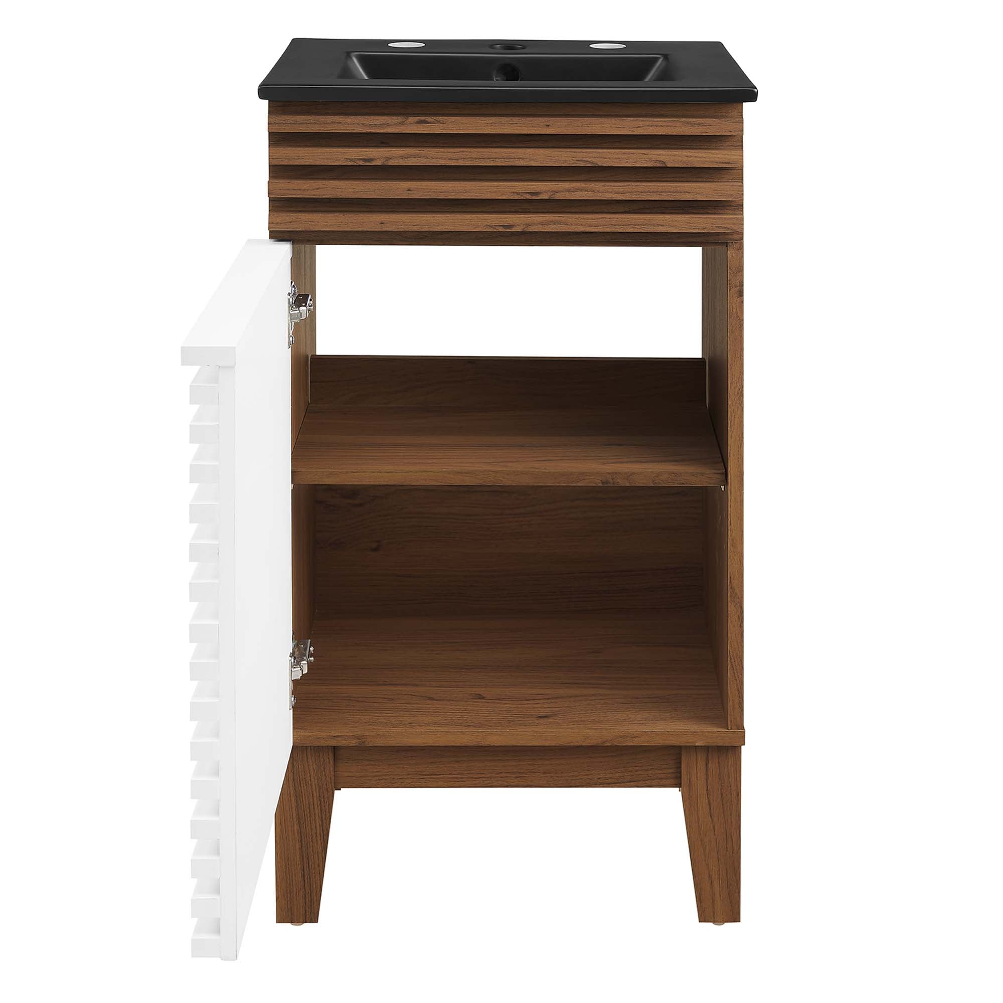 Render Bathroom Vanity with Black Basin Included by Modway