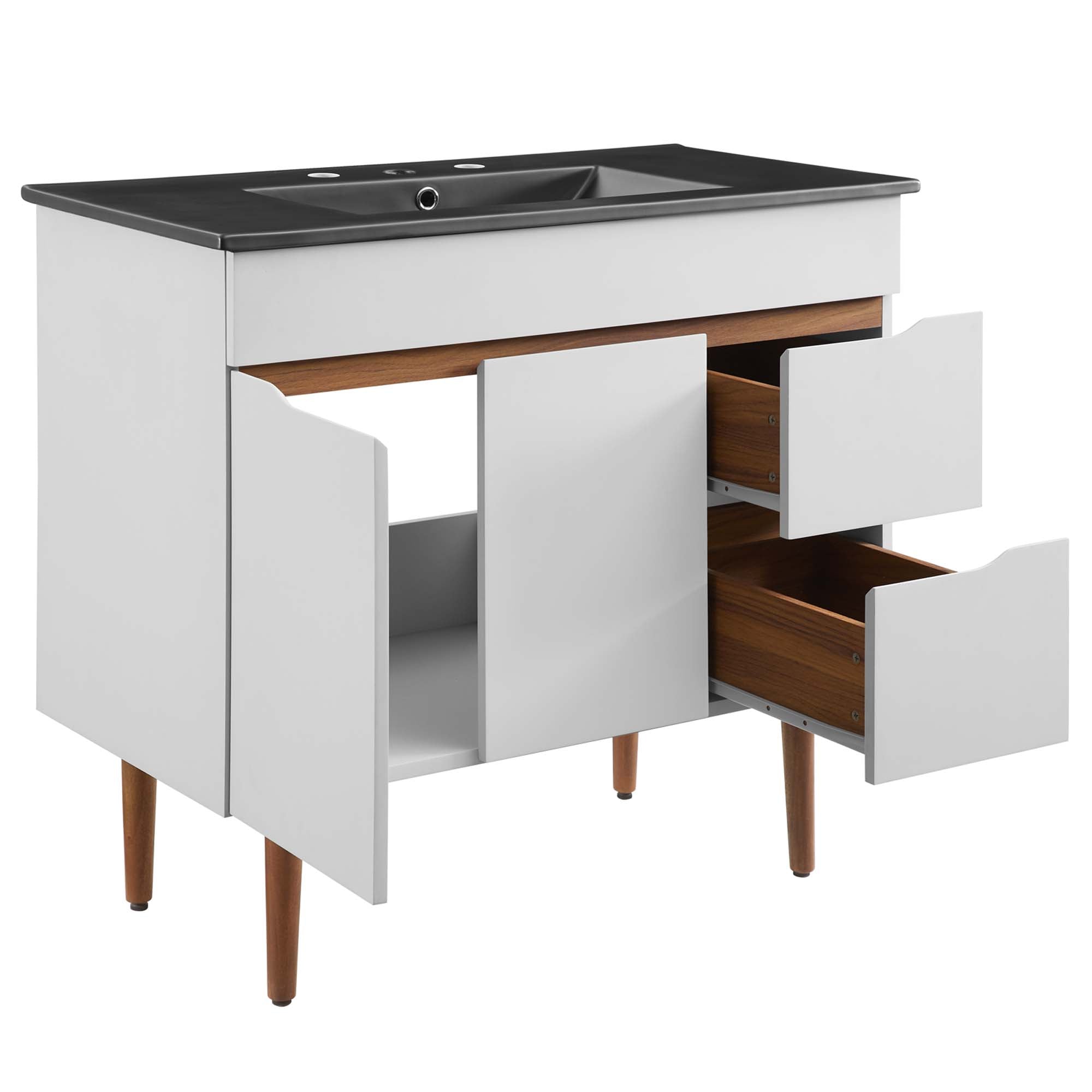 Harvest Bathroom Vanity Basin Included by Modway