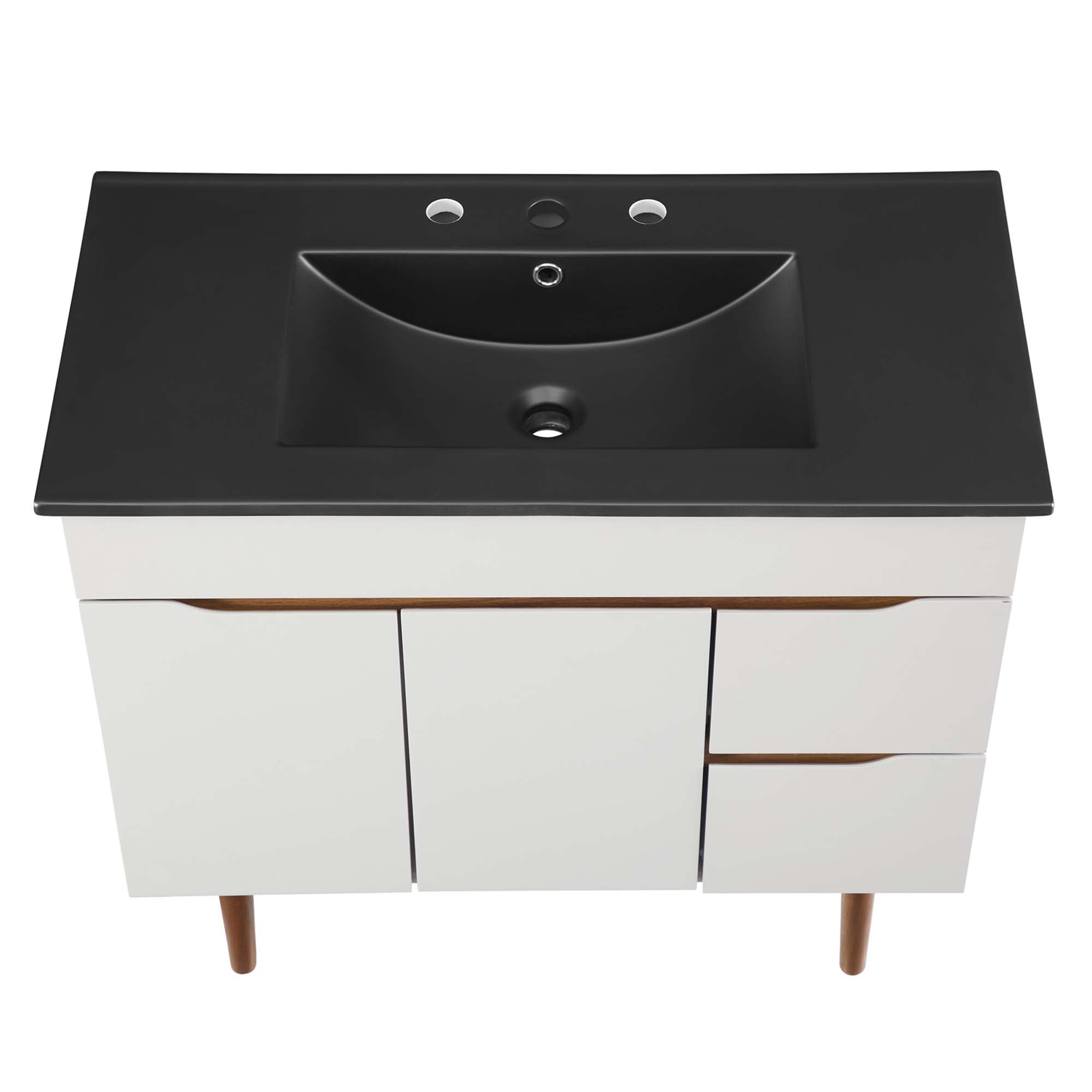 Harvest Bathroom Vanity Basin Included by Modway