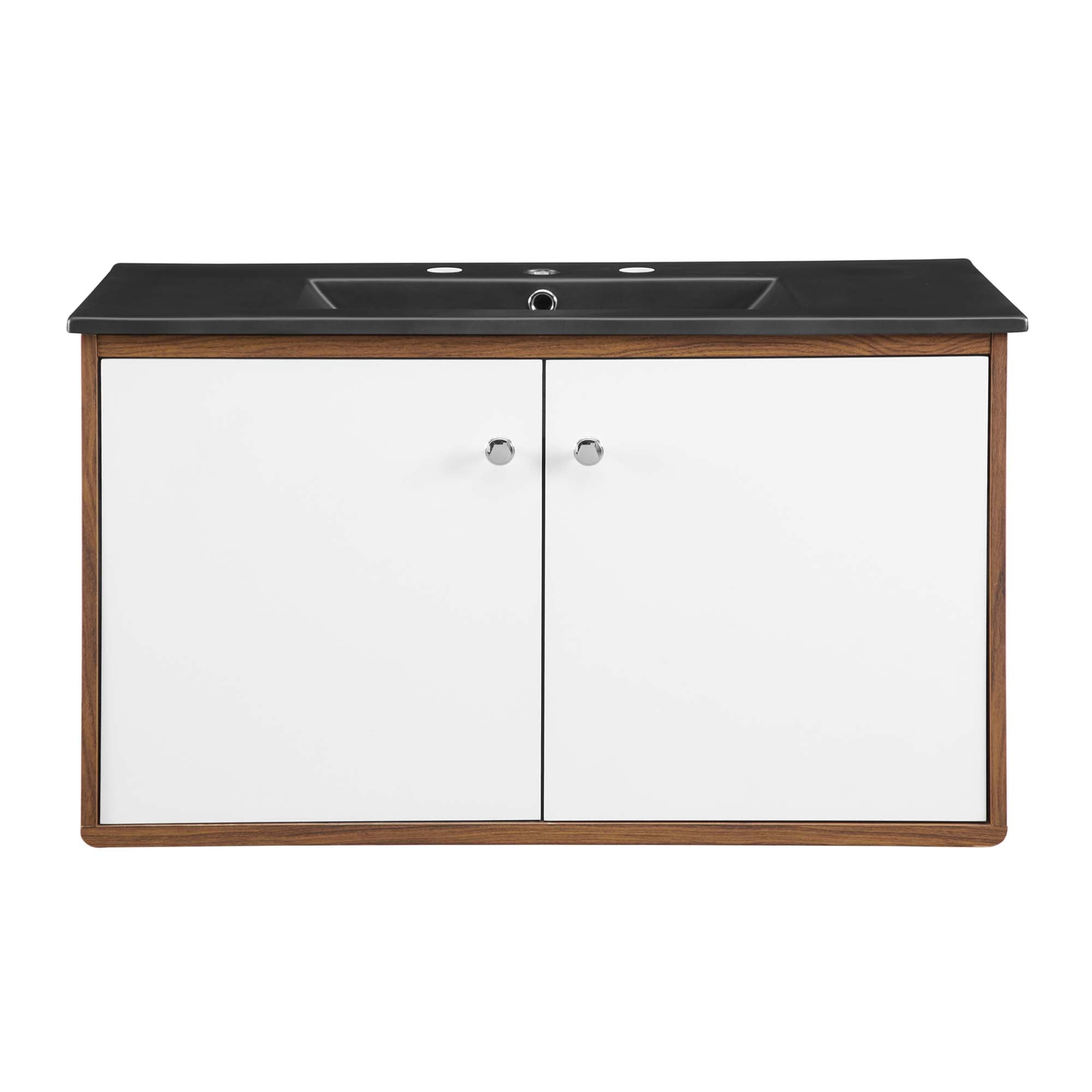 Transmit Wall-Mount Bathroom Vanity Basin Included by Modway