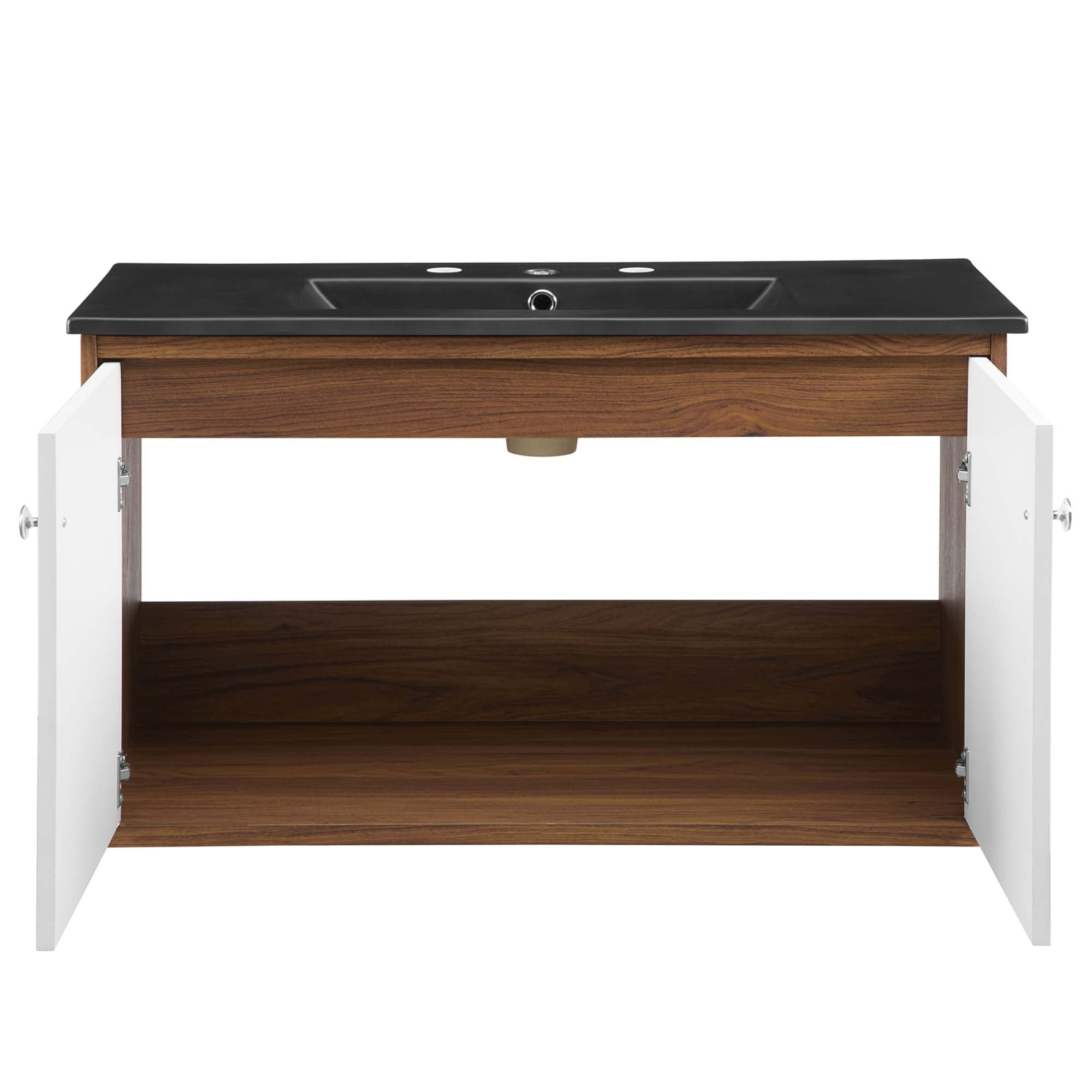 Transmit Wall-Mount Bathroom Vanity Basin Included by Modway