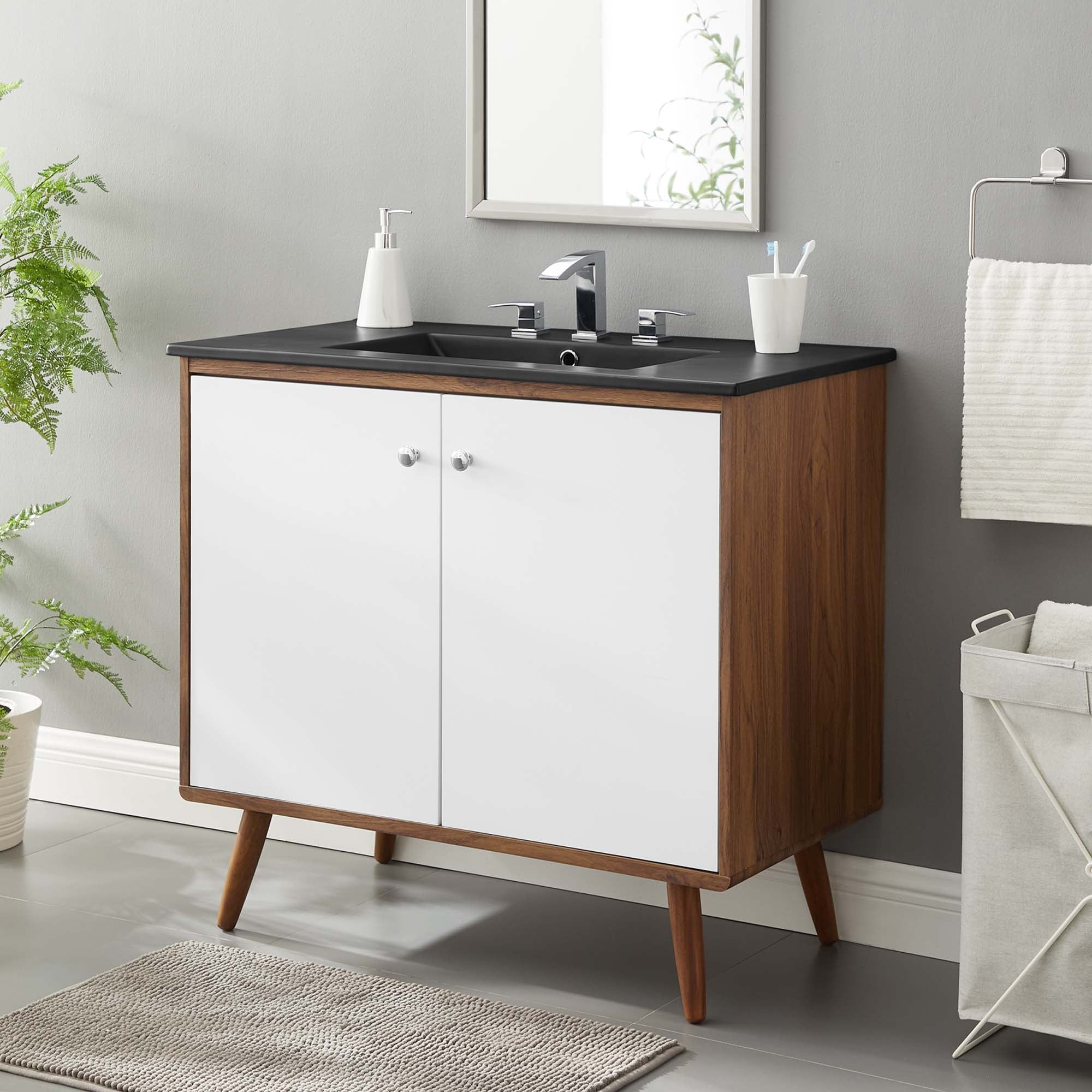 Transmit Bathroom Vanity Basin Included by Modway