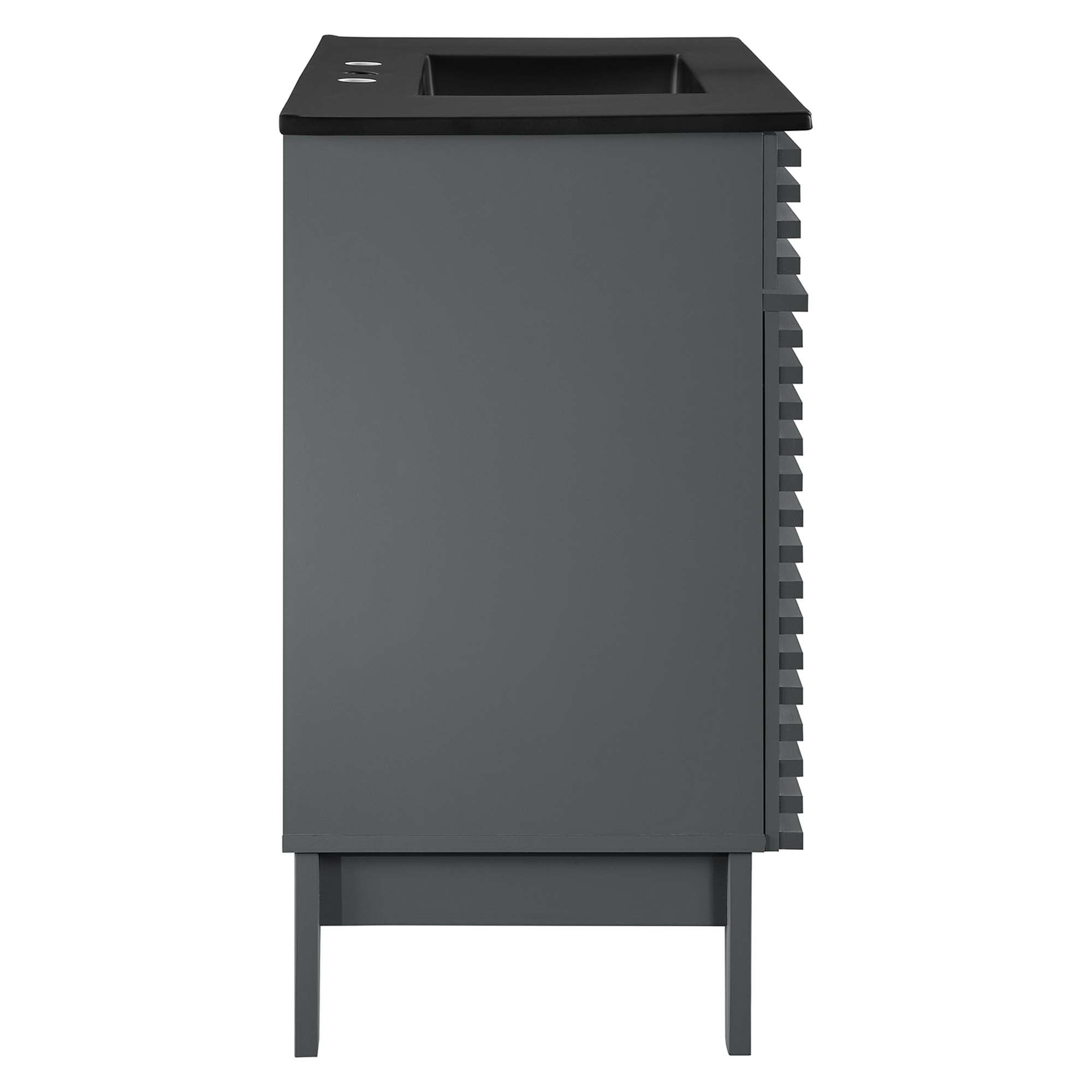 Render Bathroom Vanity with Black Basin Included by Modway