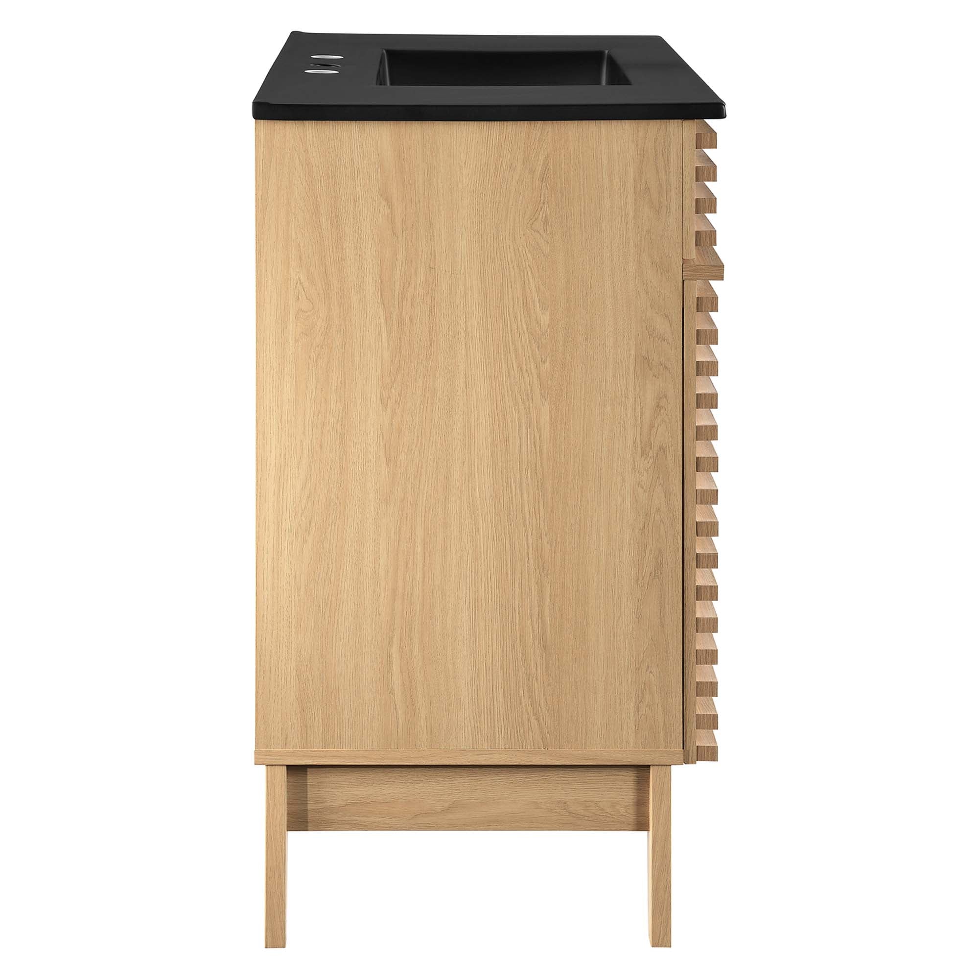Render Bathroom Vanity with Black Basin Included by Modway