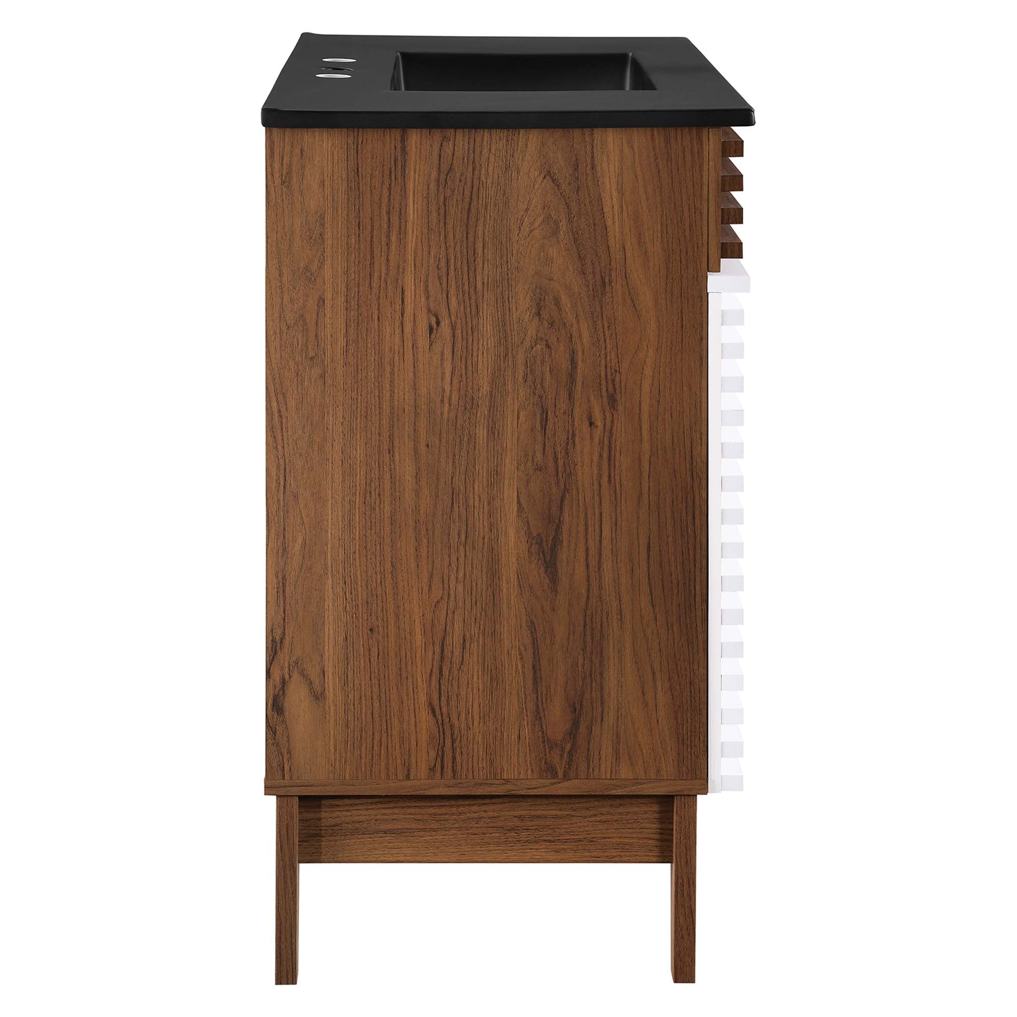 Render Bathroom Vanity with Black Basin Included by Modway