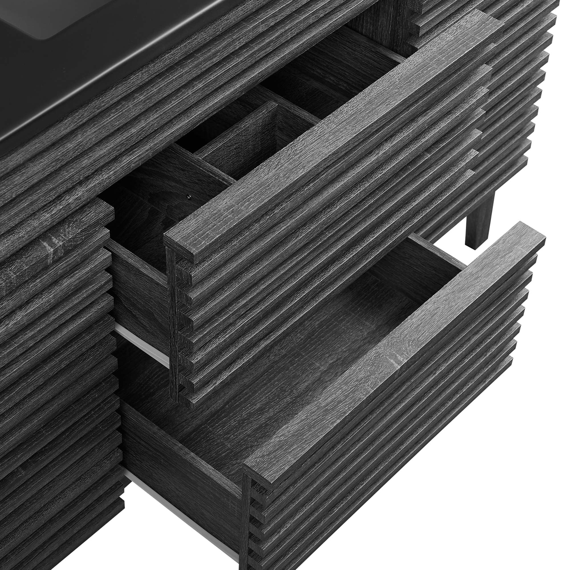 Render 48" Bathroom Vanity with Black Basin Included by Modway