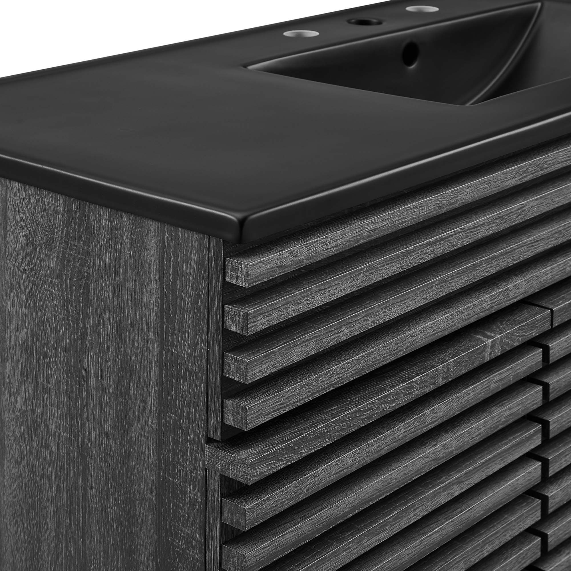 Render 48" Bathroom Vanity with Black Basin Included by Modway