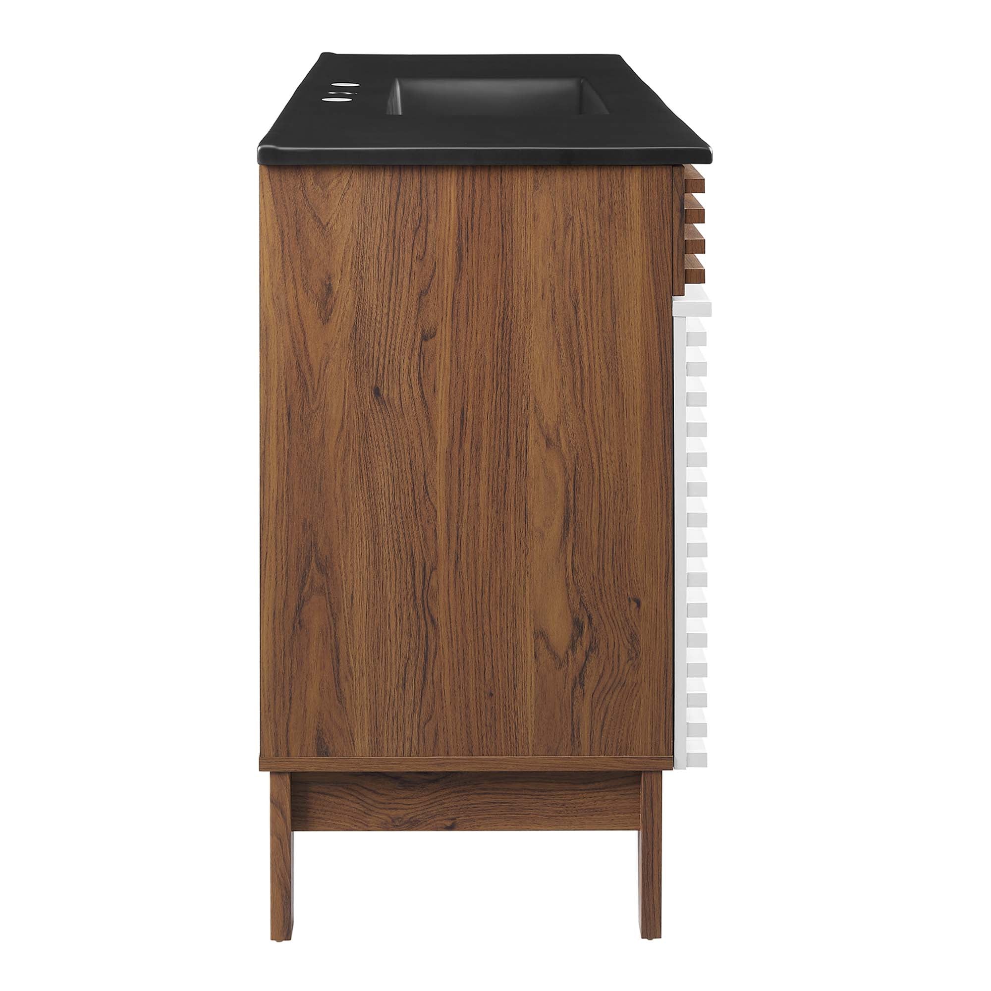 Render 48" Bathroom Vanity with Black Basin Included by Modway