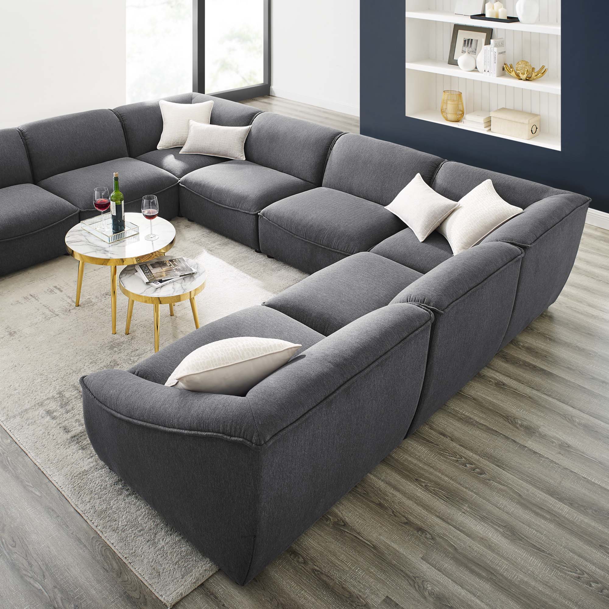 Comprise 8-Piece Sectional Sofa by Modway