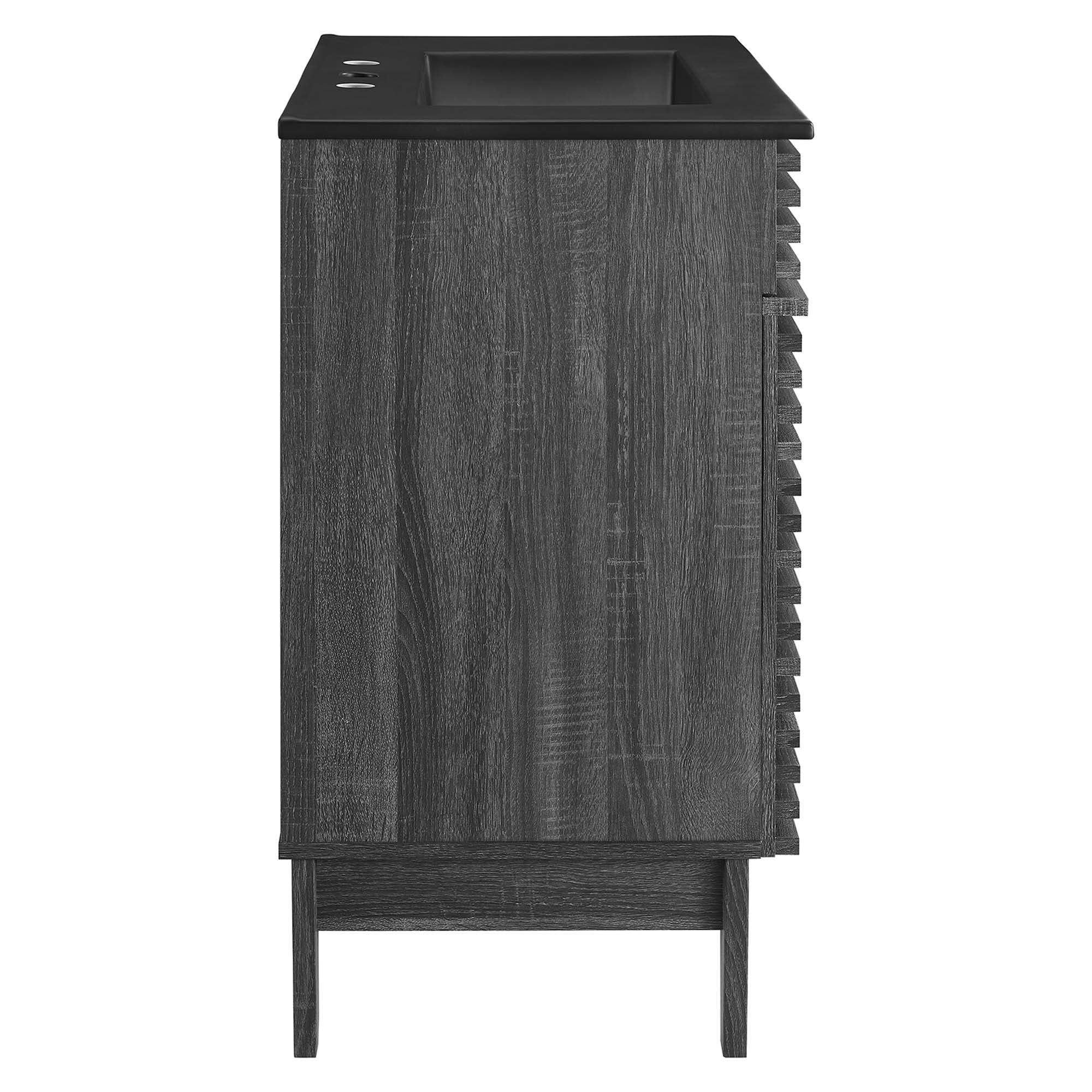 Render Bathroom Vanity with Black Basin Included by Modway