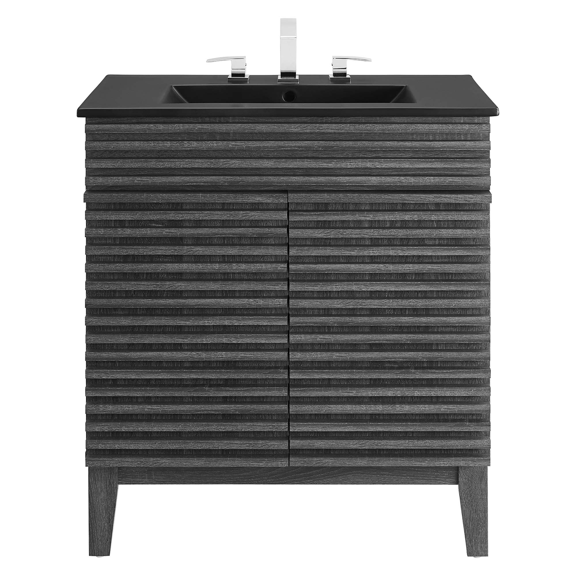 Render Bathroom Vanity with Black Basin Included by Modway