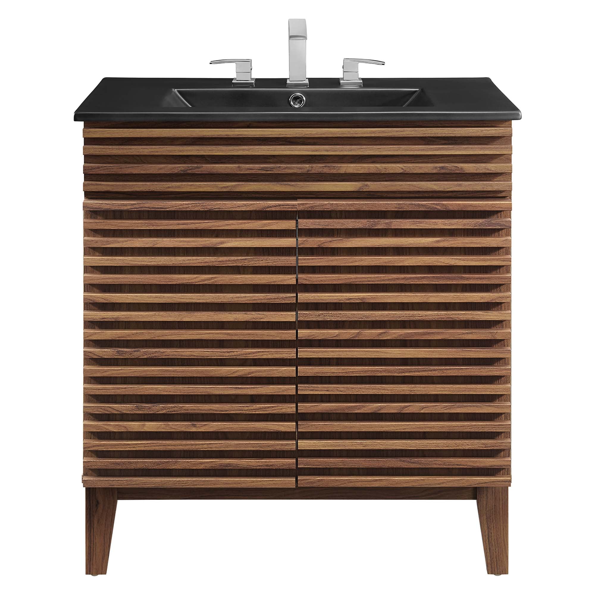Render Bathroom Vanity with Black Basin Included by Modway