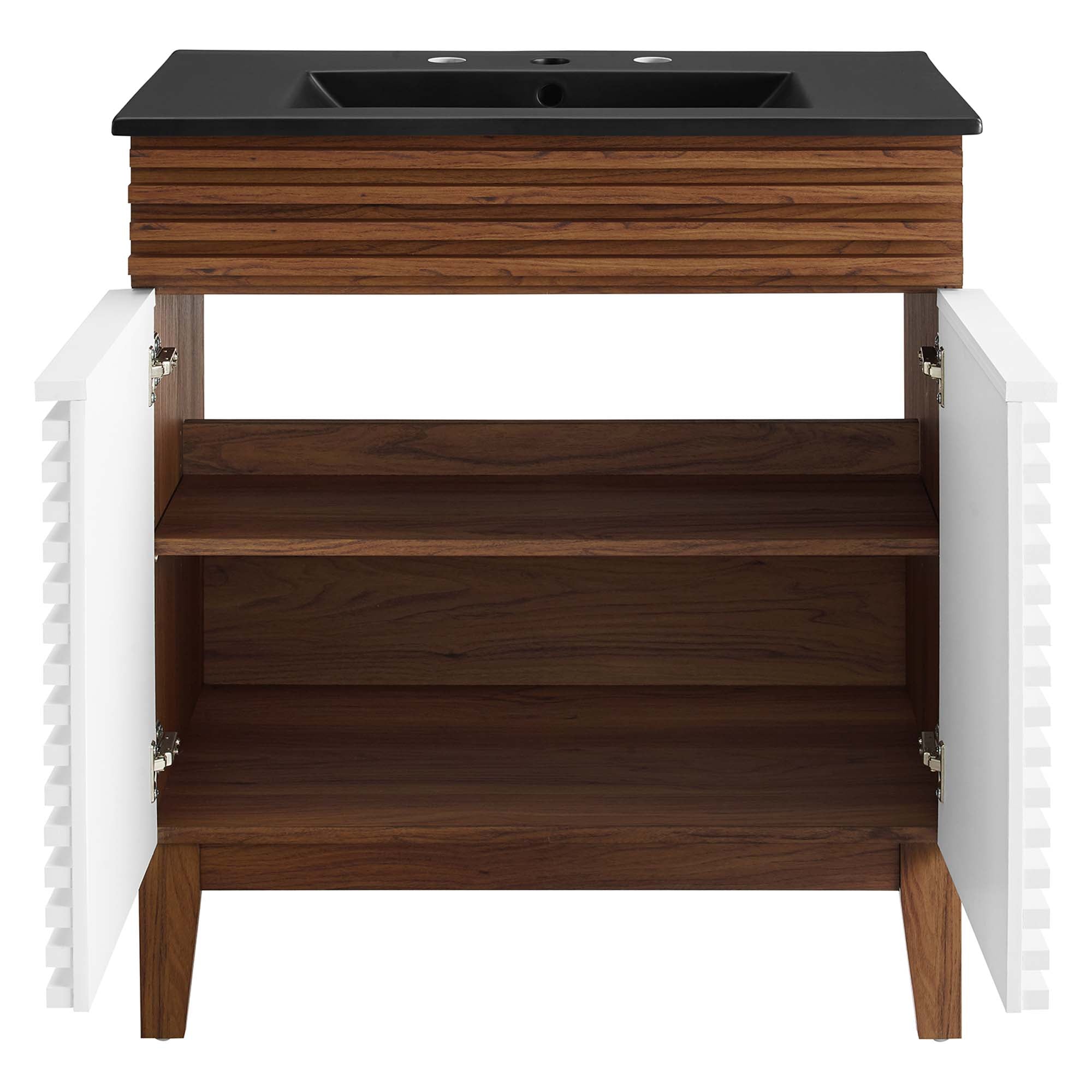 Render Bathroom Vanity with Black Basin Included by Modway