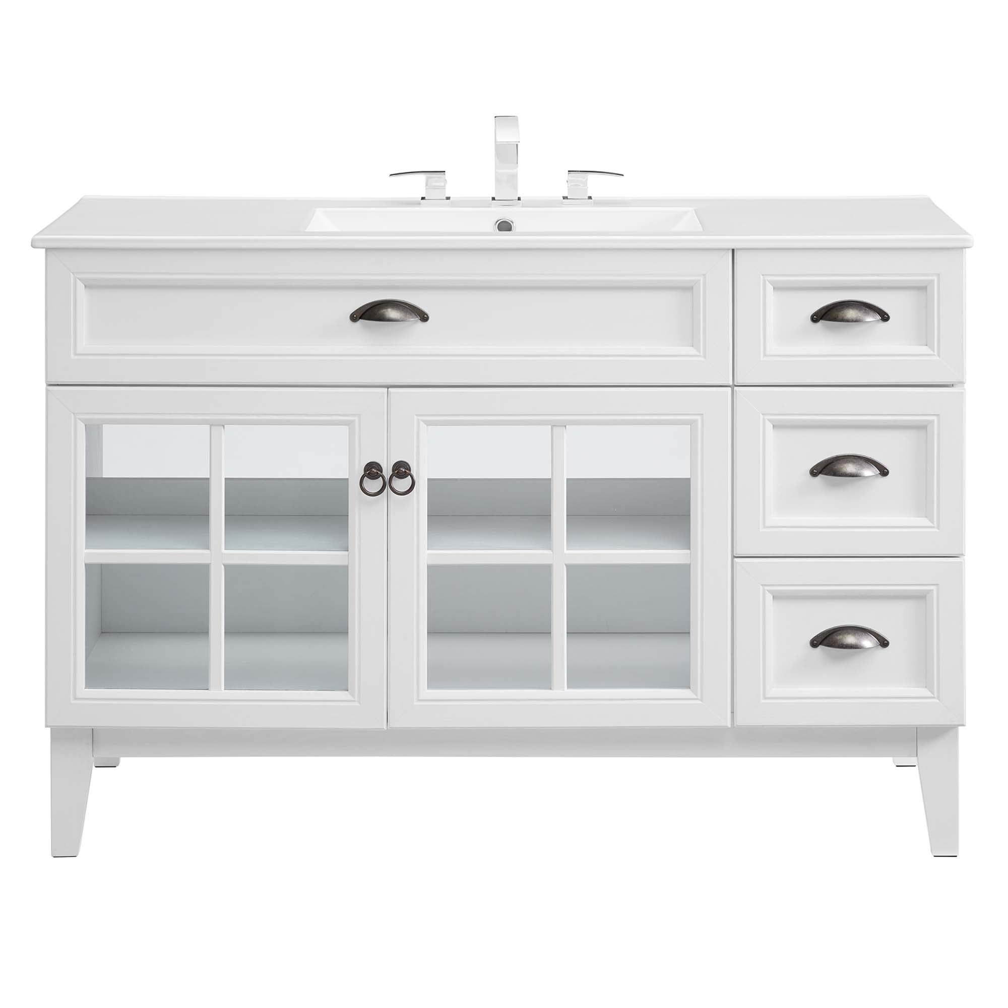 Isle Bathroom Vanity Basin Included by Modway