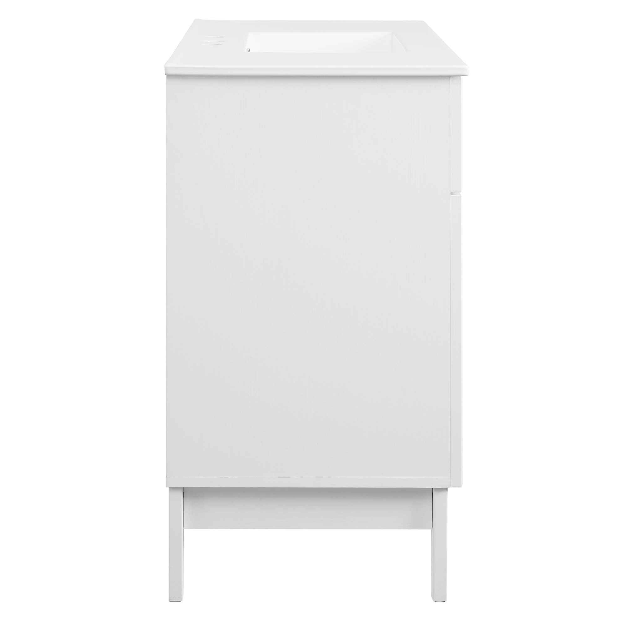 Isle Bathroom Vanity Basin Included by Modway