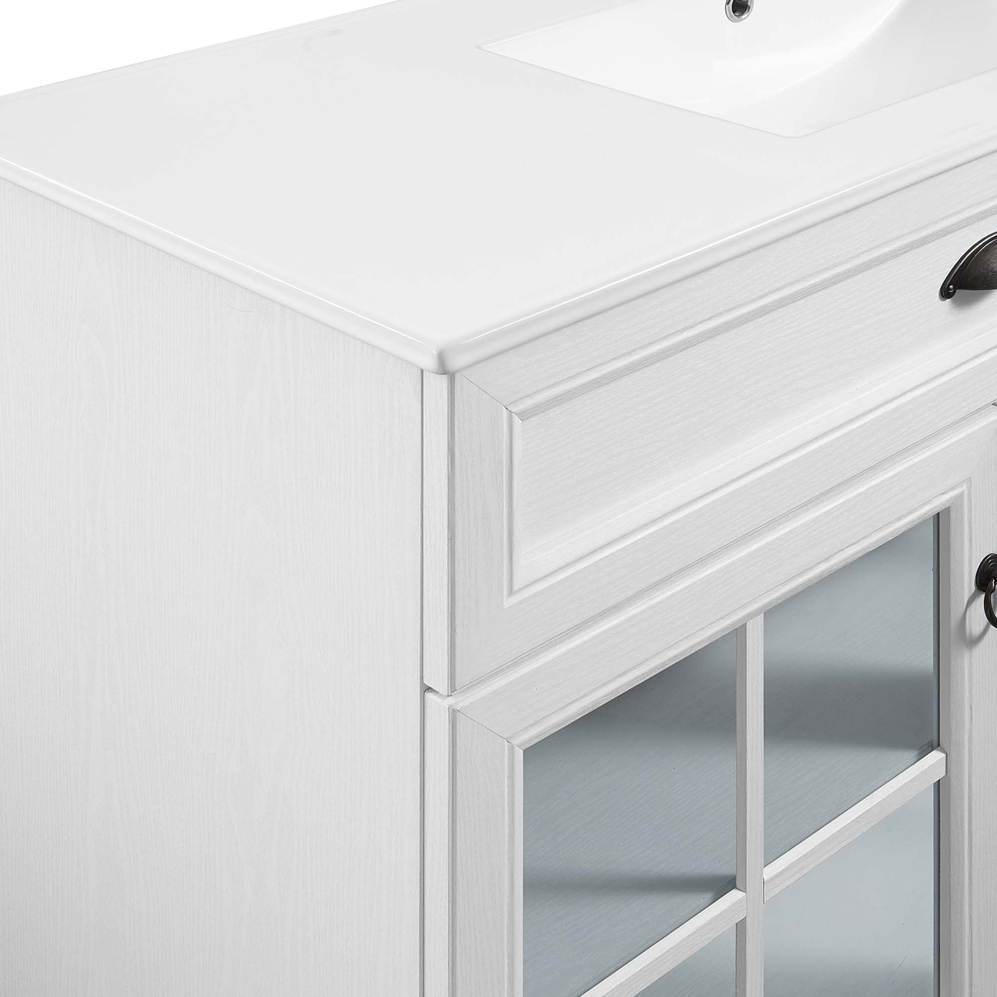 Isle Bathroom Vanity Basin Included by Modway