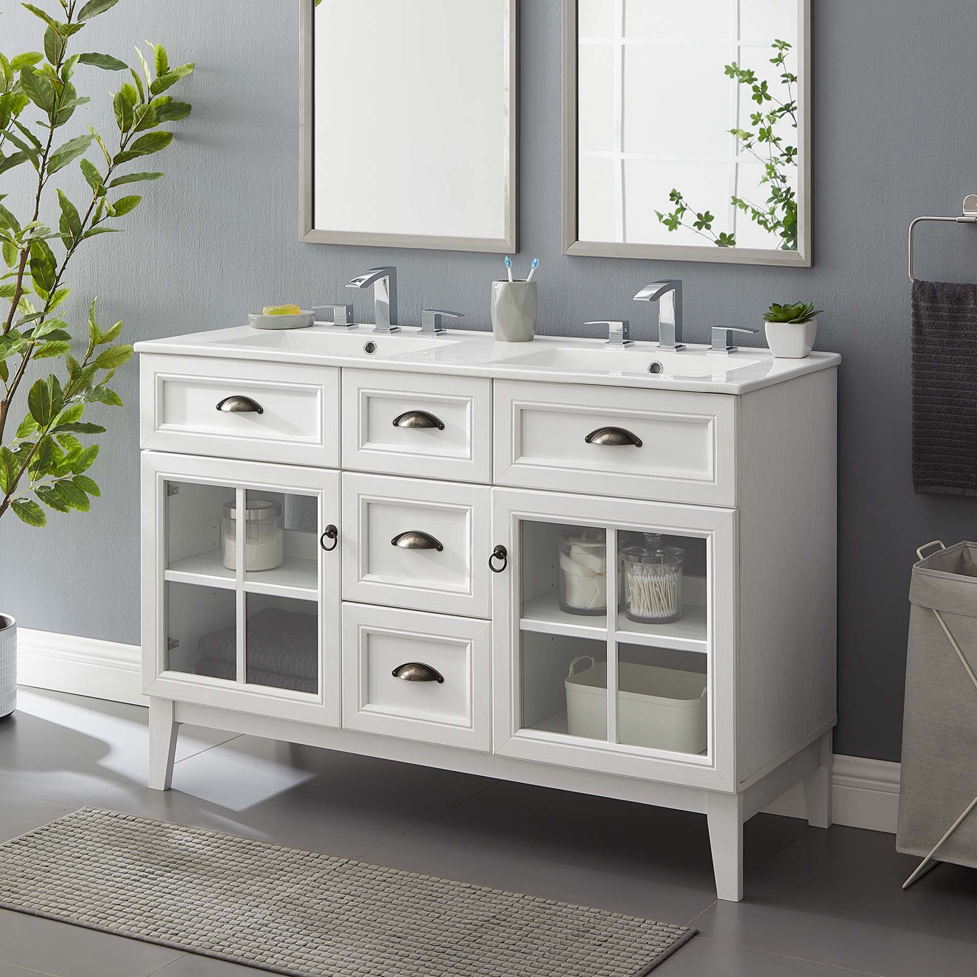 Isle Bathroom Vanity Basin Included by Modway
