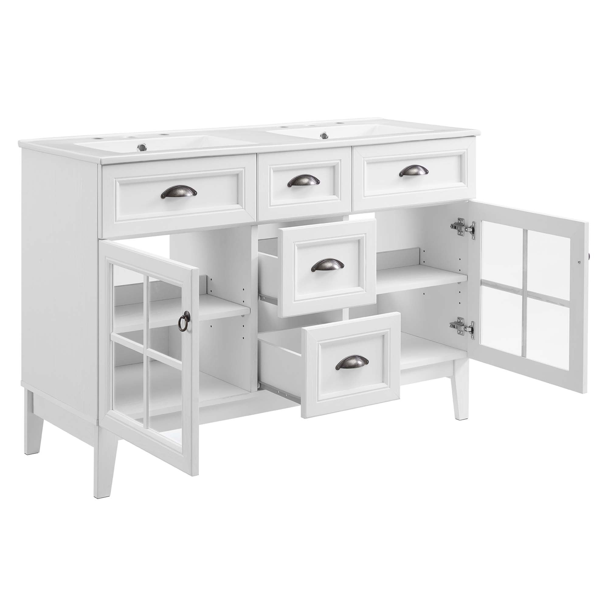 Isle Bathroom Vanity Basin Included by Modway