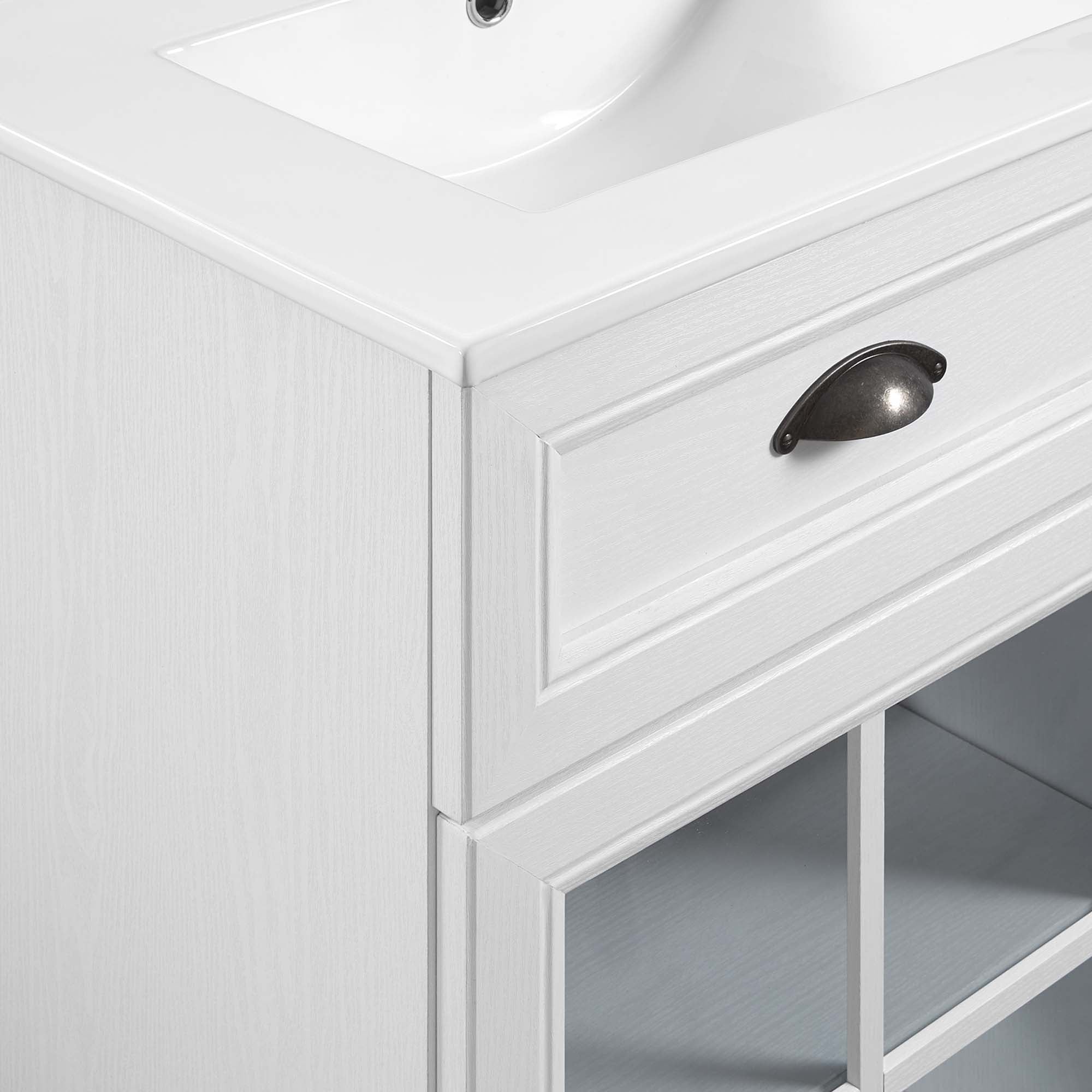 Isle Bathroom Vanity Basin Included by Modway