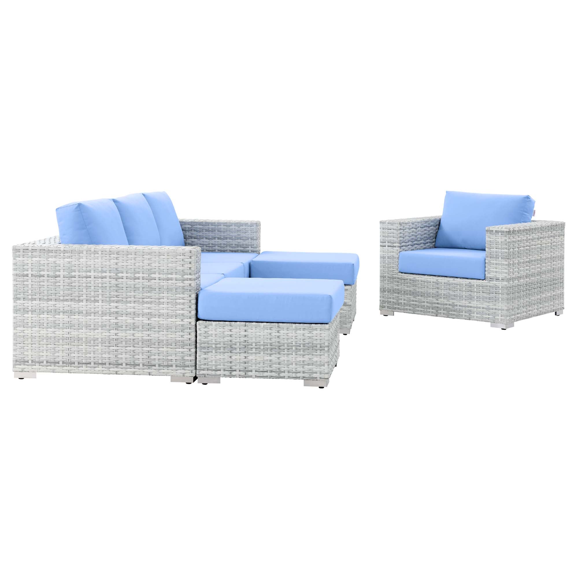 Convene 4-Piece Outdoor Patio Set by Modway