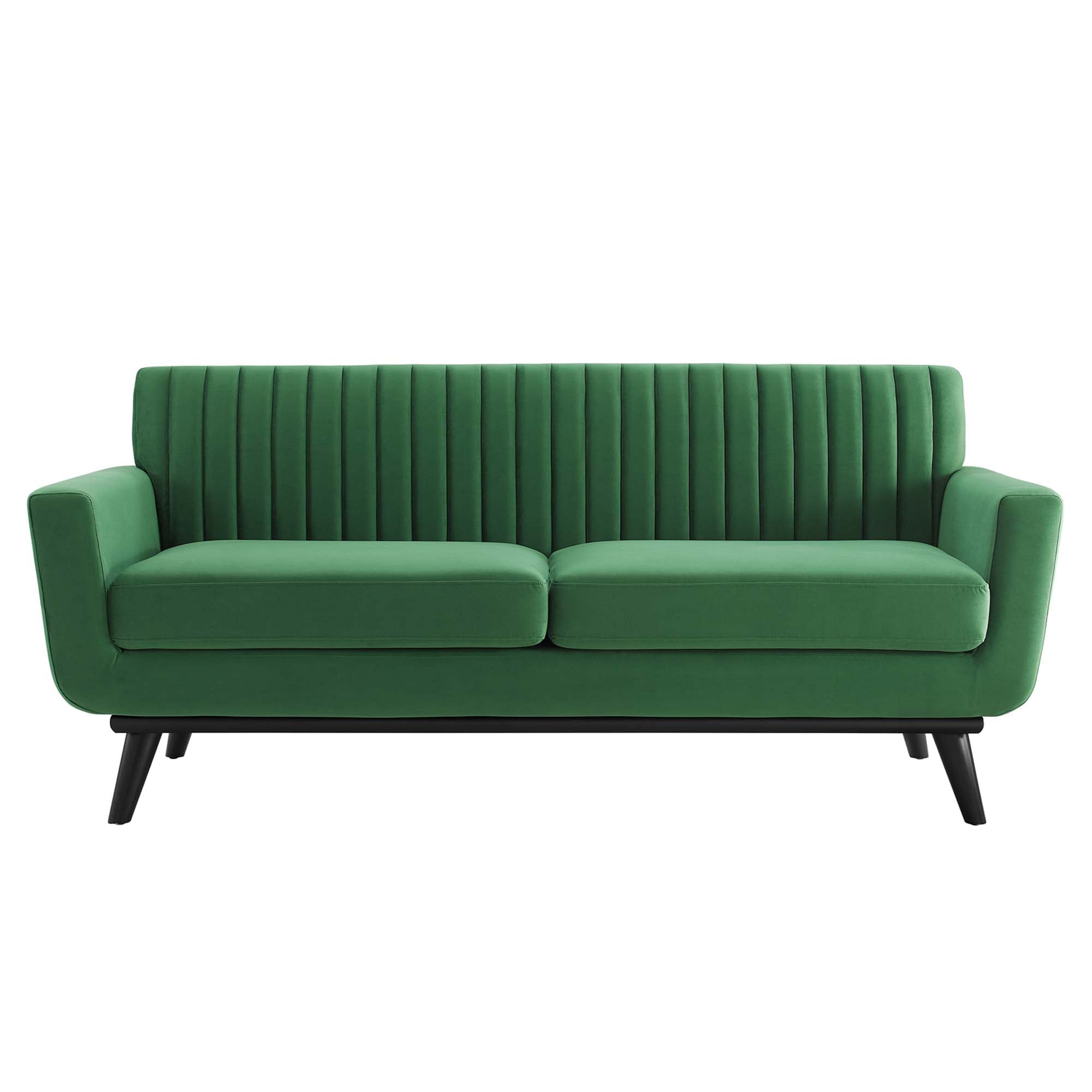 Engage Channel Tufted Performance Velvet Loveseat by Modway