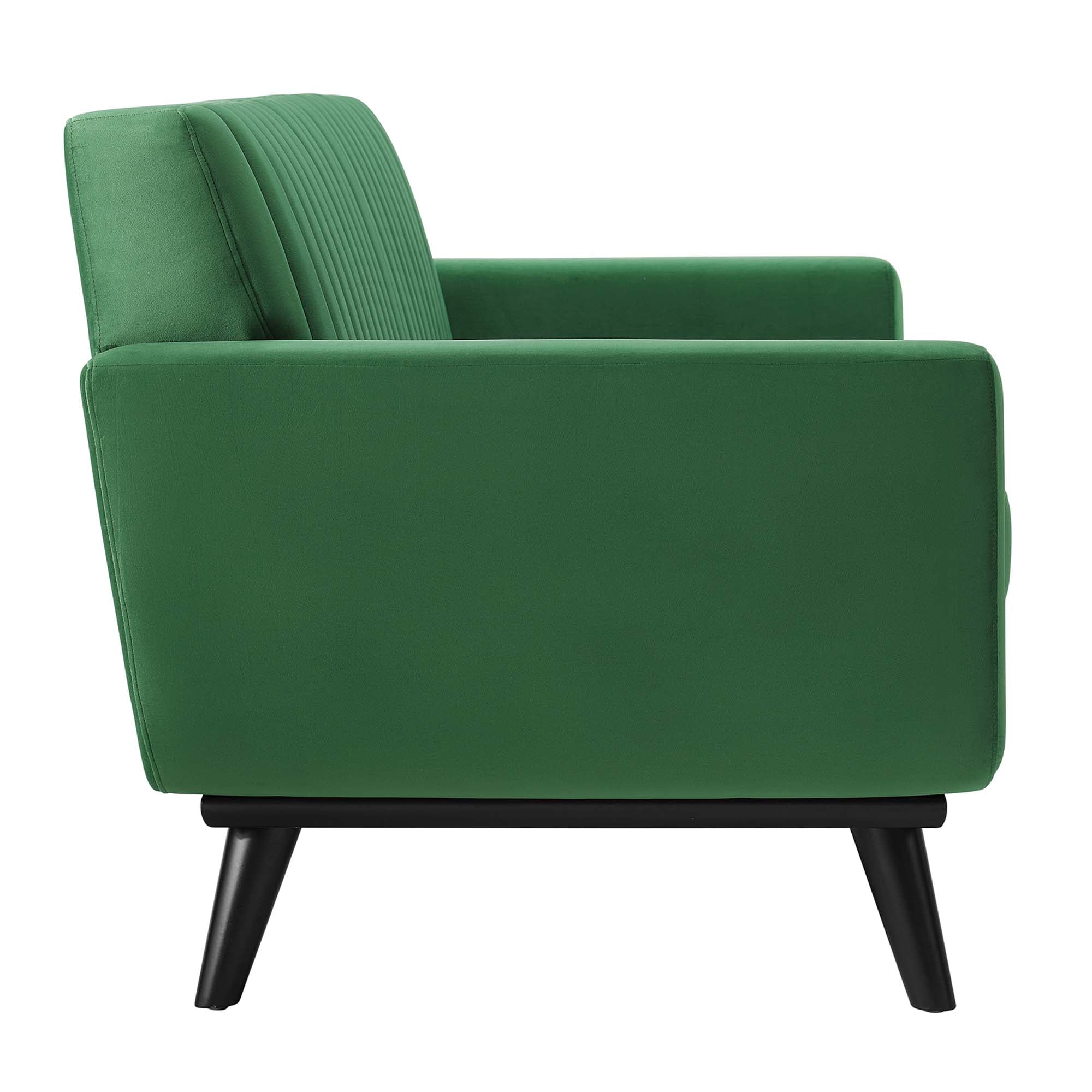 Engage Channel Tufted Performance Velvet Loveseat by Modway