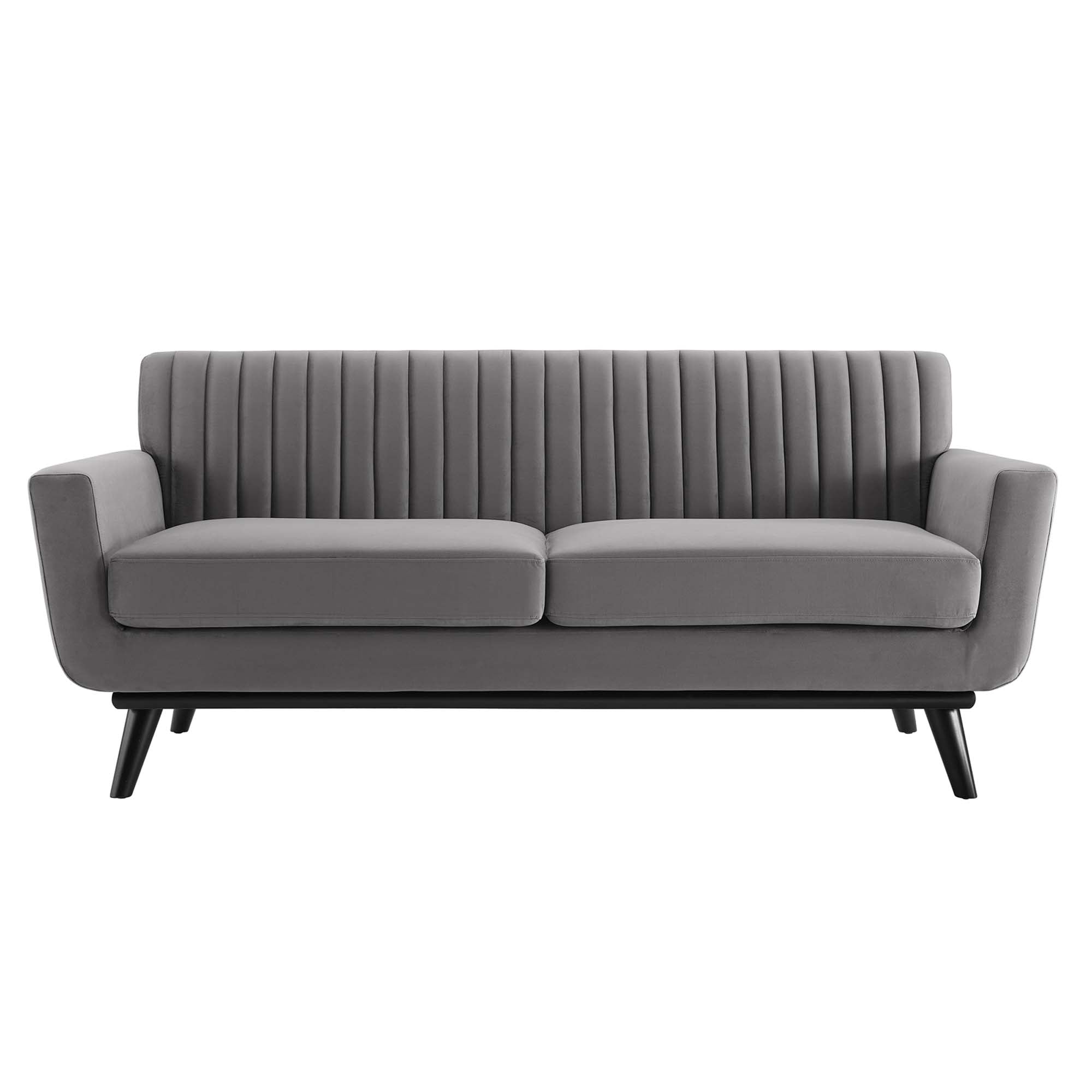 Engage Channel Tufted Performance Velvet Loveseat by Modway